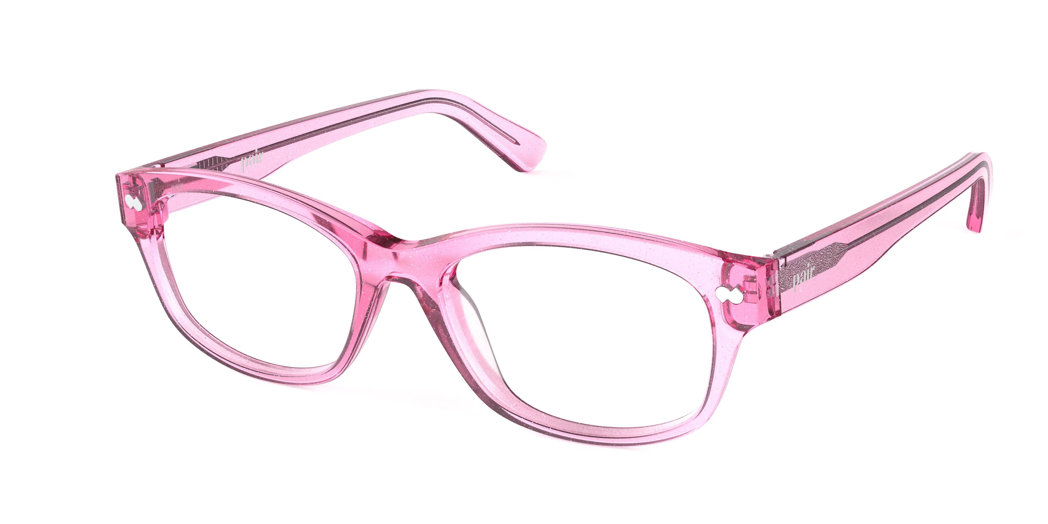 The Addison - Pink Glitter Clear - Image 3