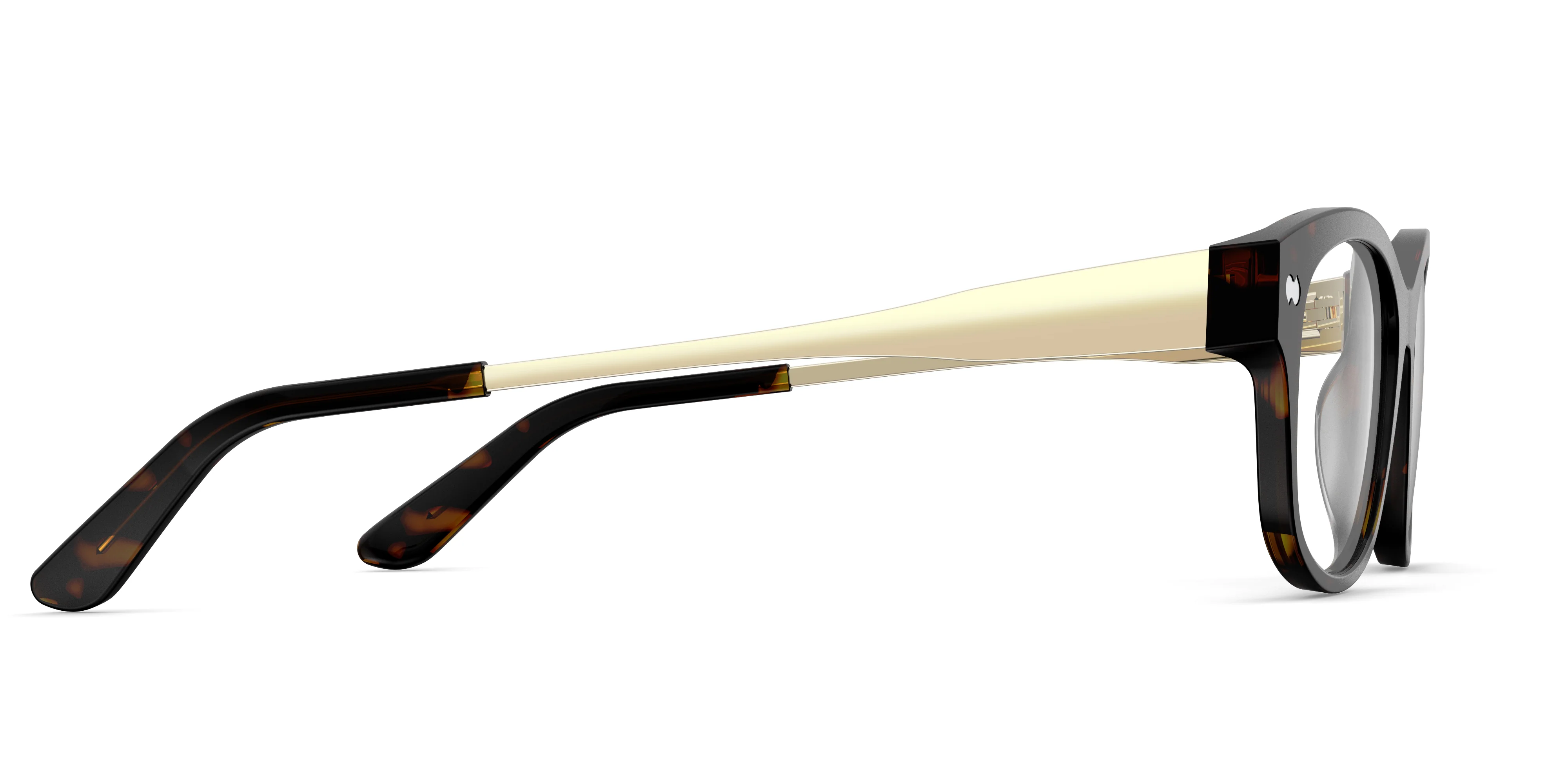 The Addison - Tortoise Acetate Gold Metal - Image 3