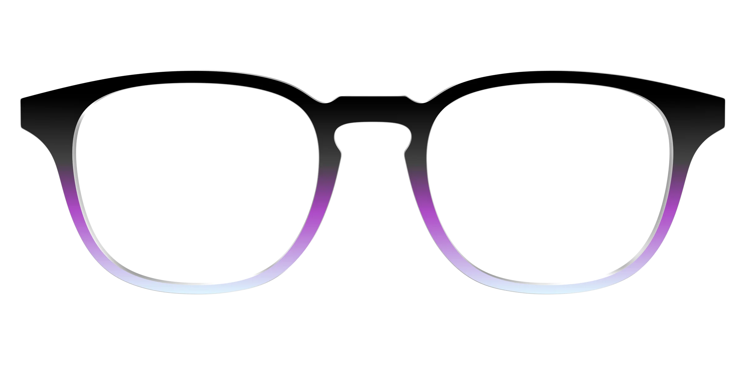 The Black to Pale Periwinkle Gradient - Image 17
