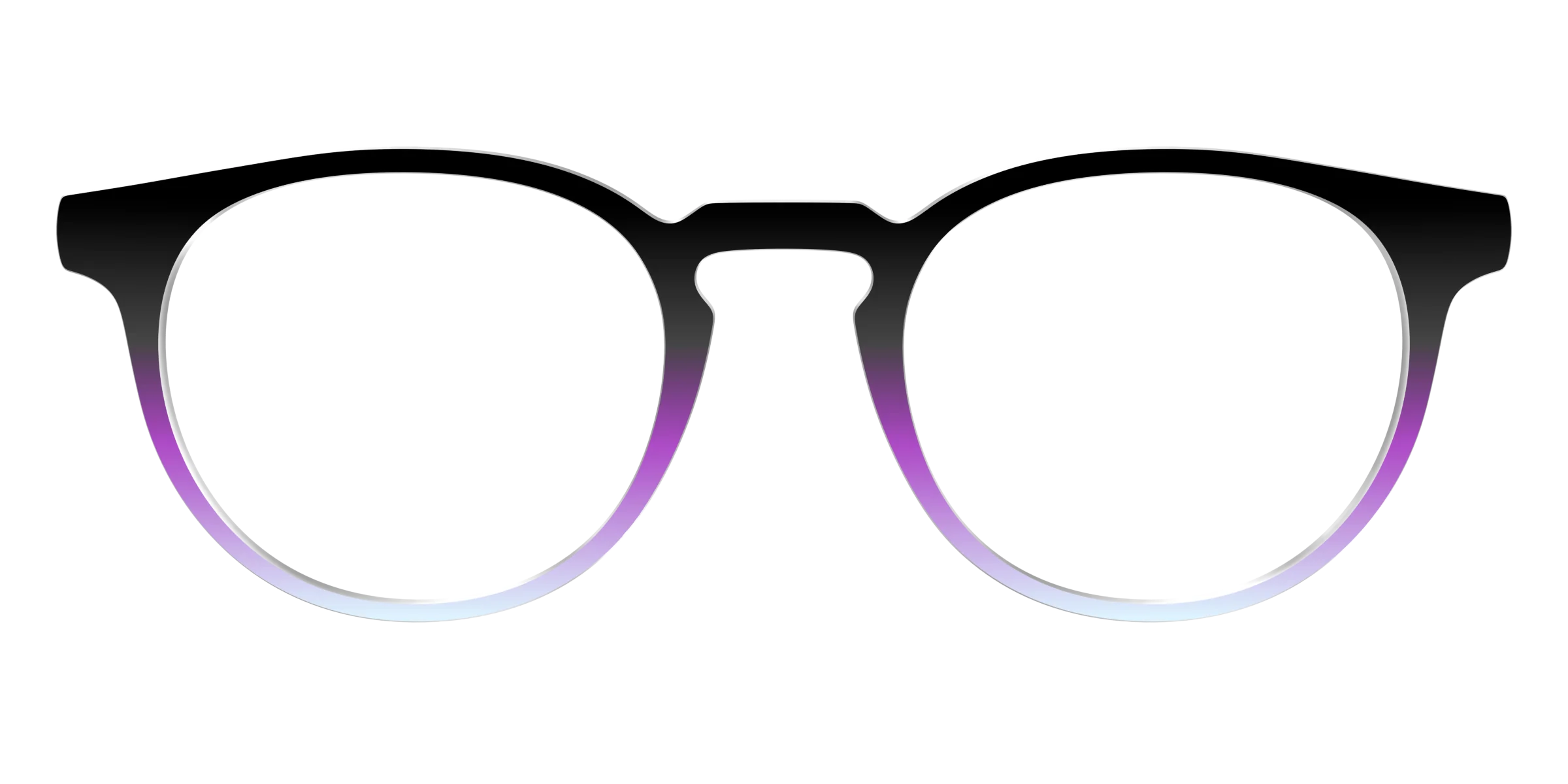 The Black to Pale Periwinkle Gradient - Image 19