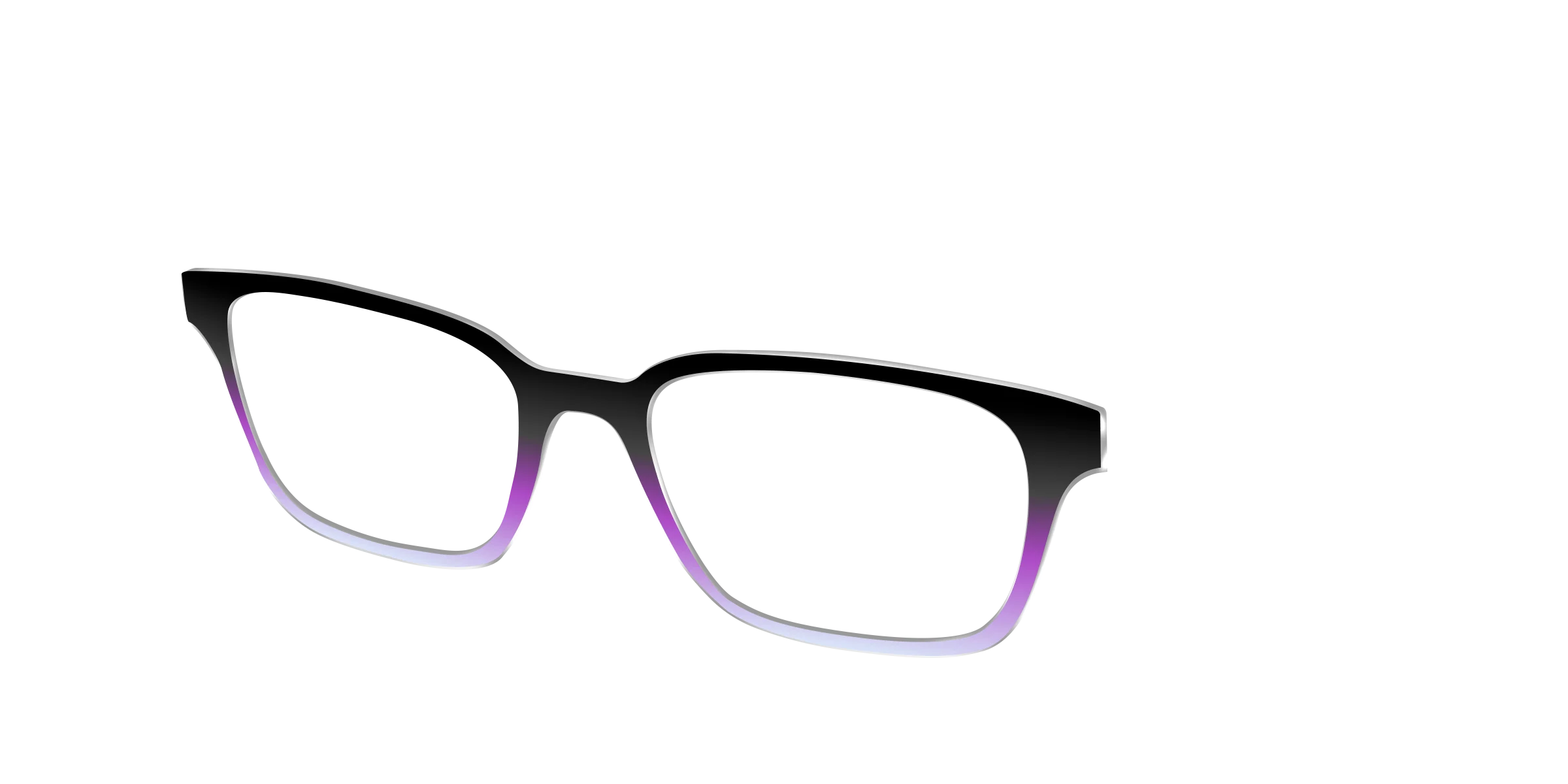 The Black to Pale Periwinkle Gradient - Image 22