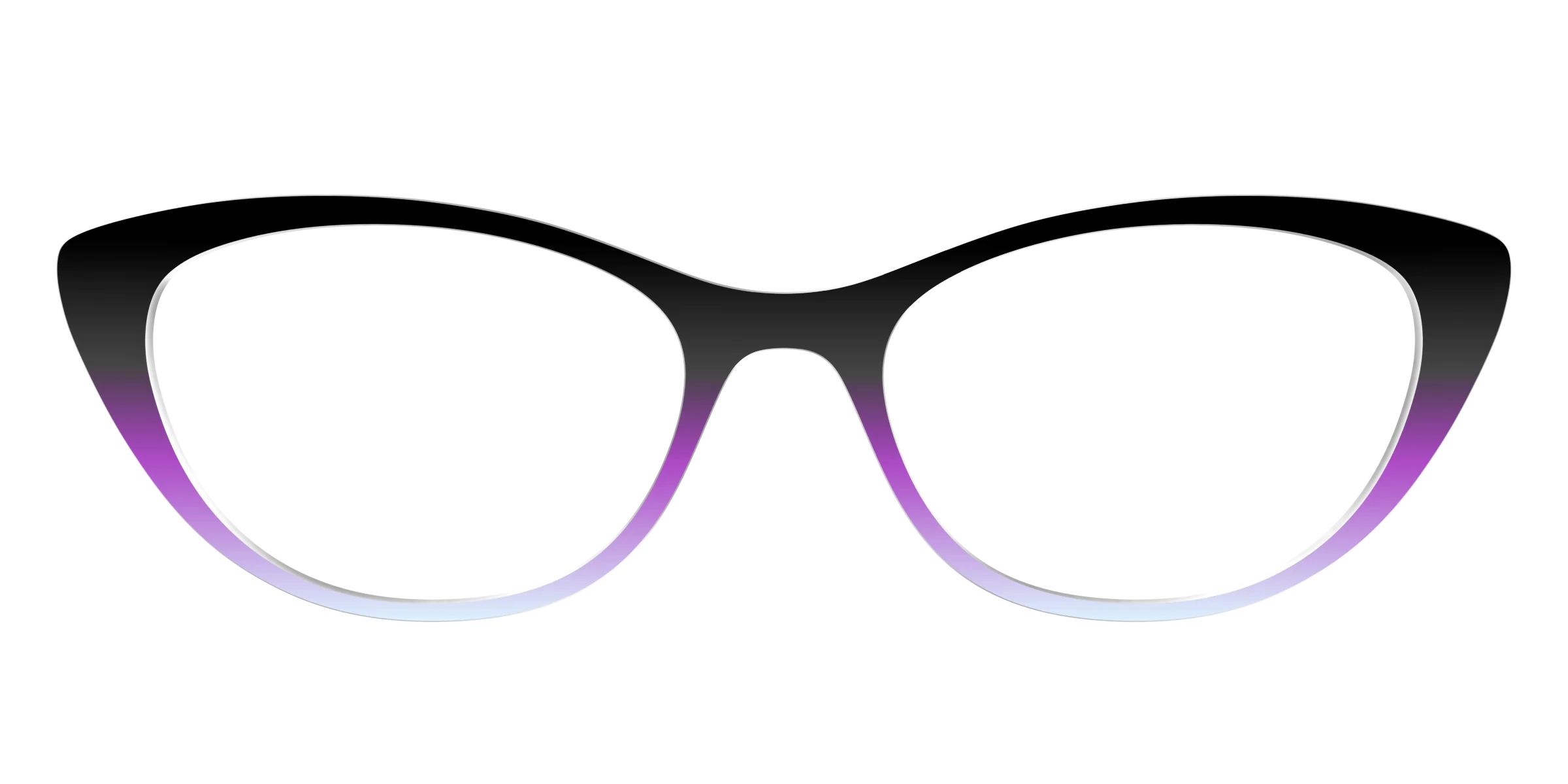 The Black to Pale Periwinkle Gradient - Image 23