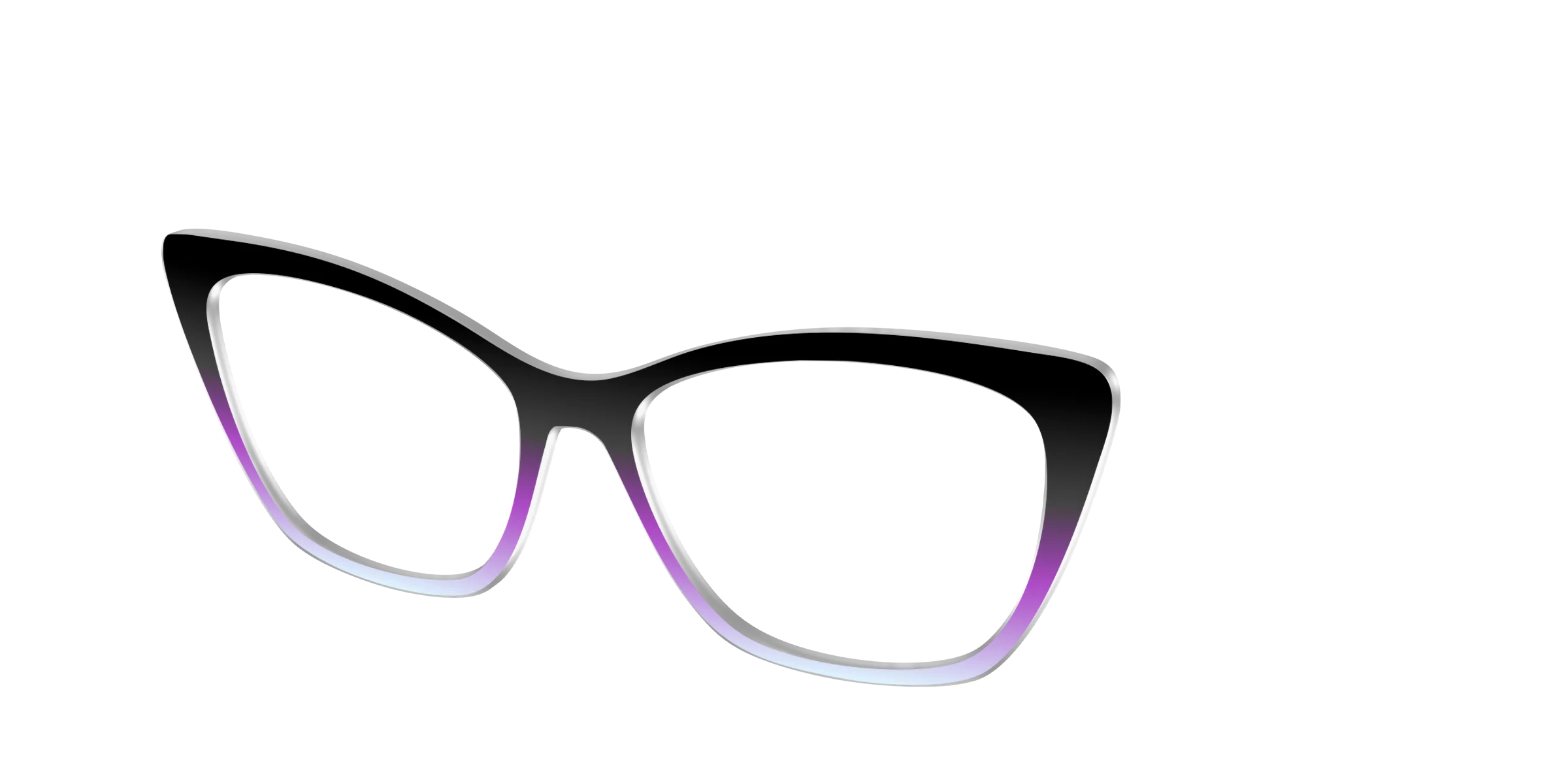 The Black to Pale Periwinkle Gradient - Image 26
