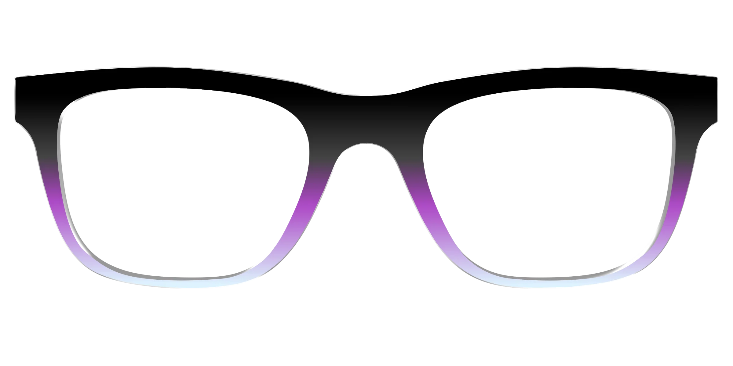 The Black to Pale Periwinkle Gradient - Image 27