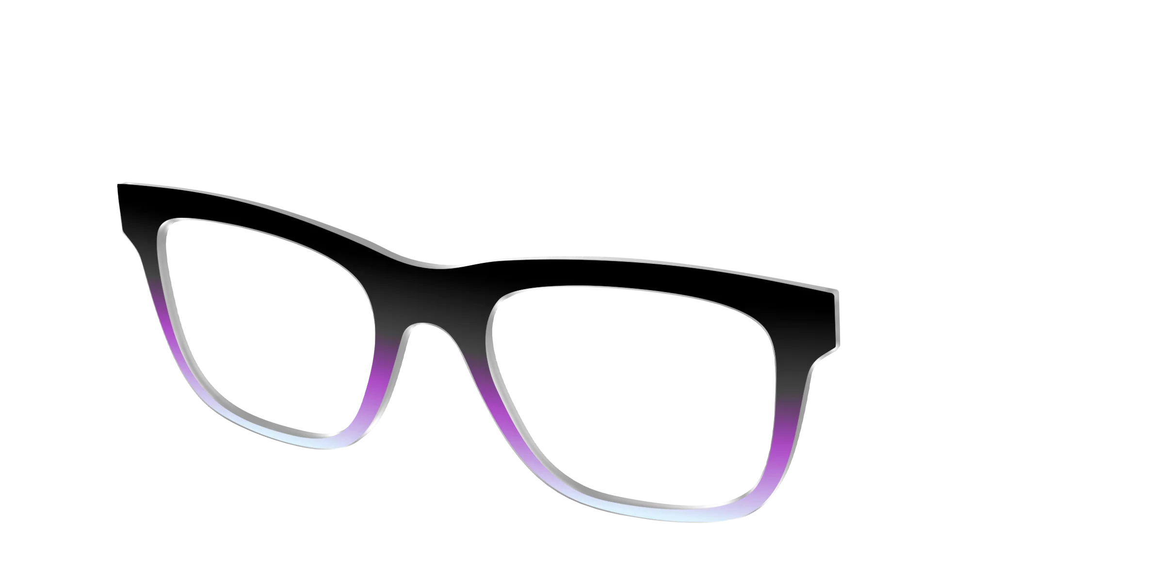 The Black to Pale Periwinkle Gradient - Image 28