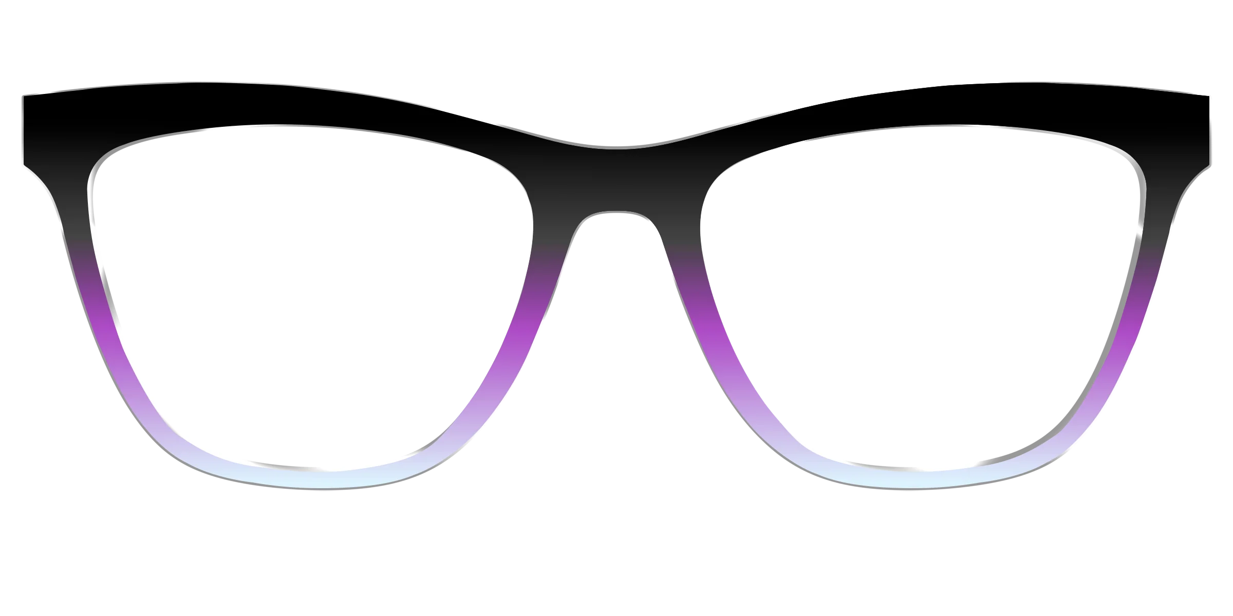 The Black to Pale Periwinkle Gradient - Image 29