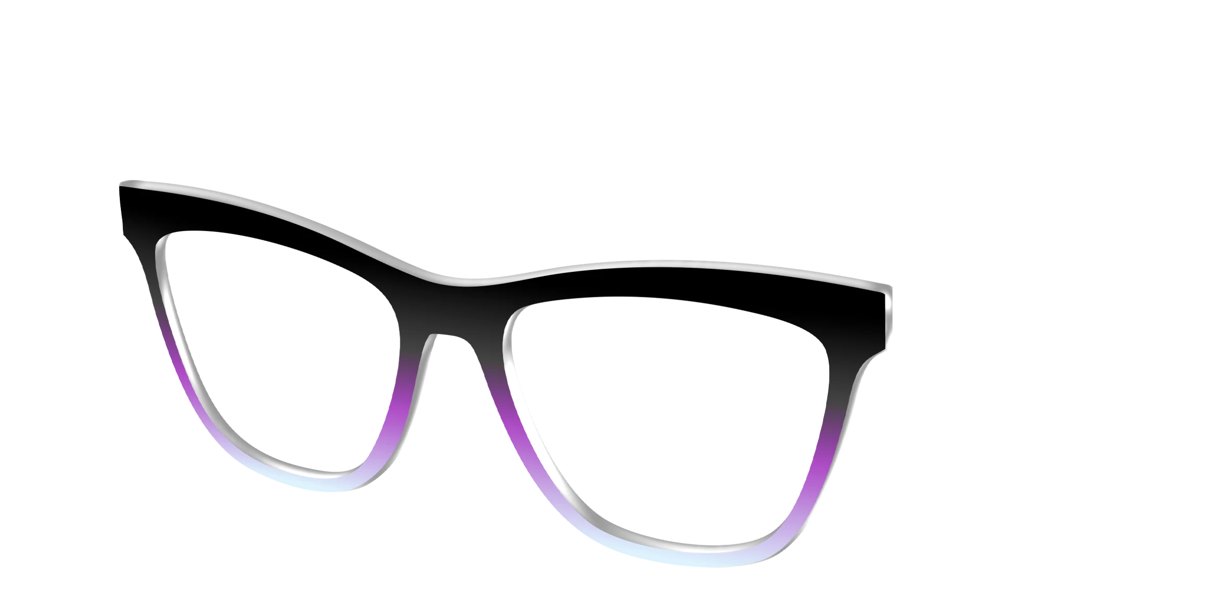 The Black to Pale Periwinkle Gradient - Image 30