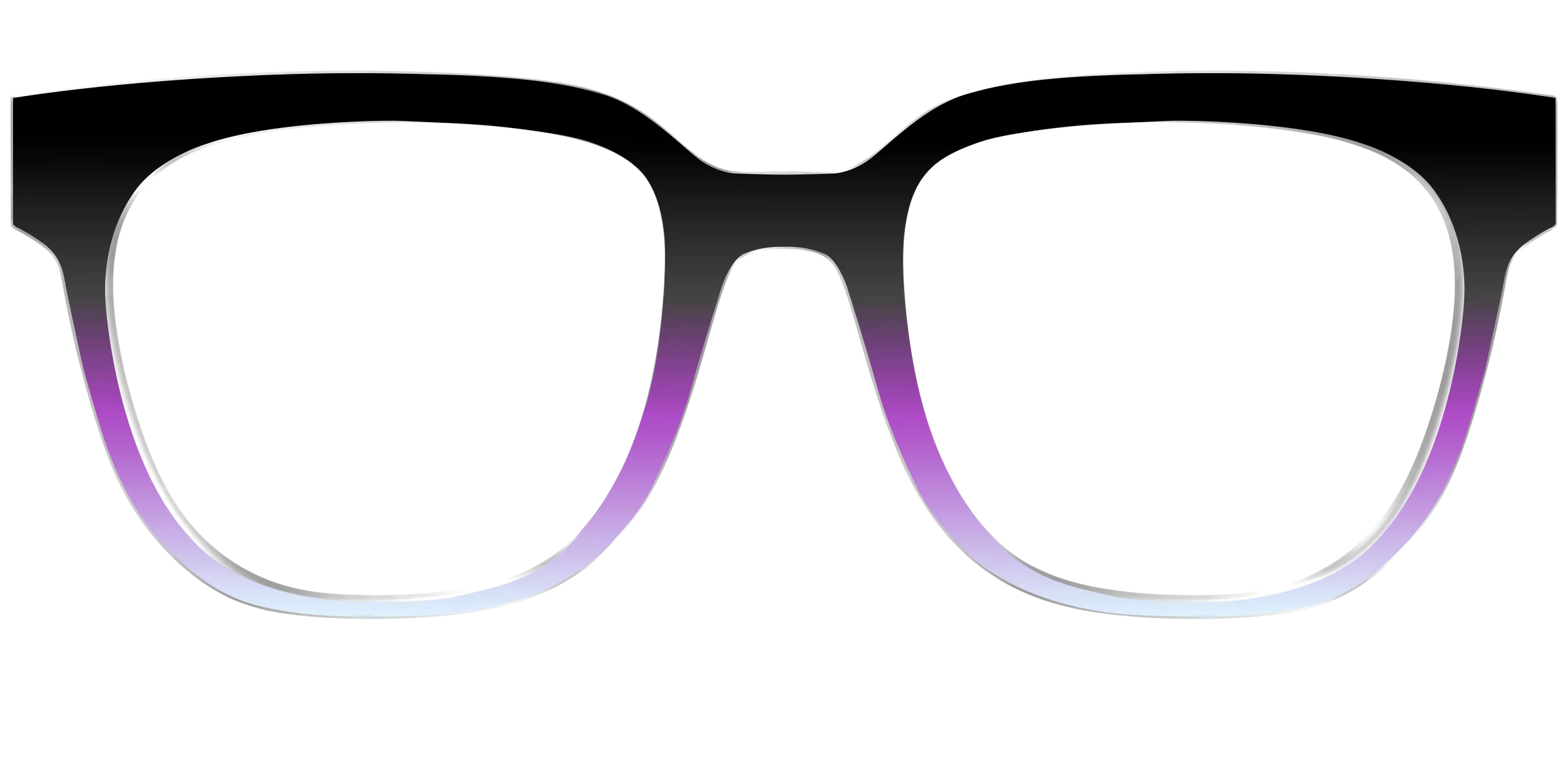 The Black to Pale Periwinkle Gradient - Image 31