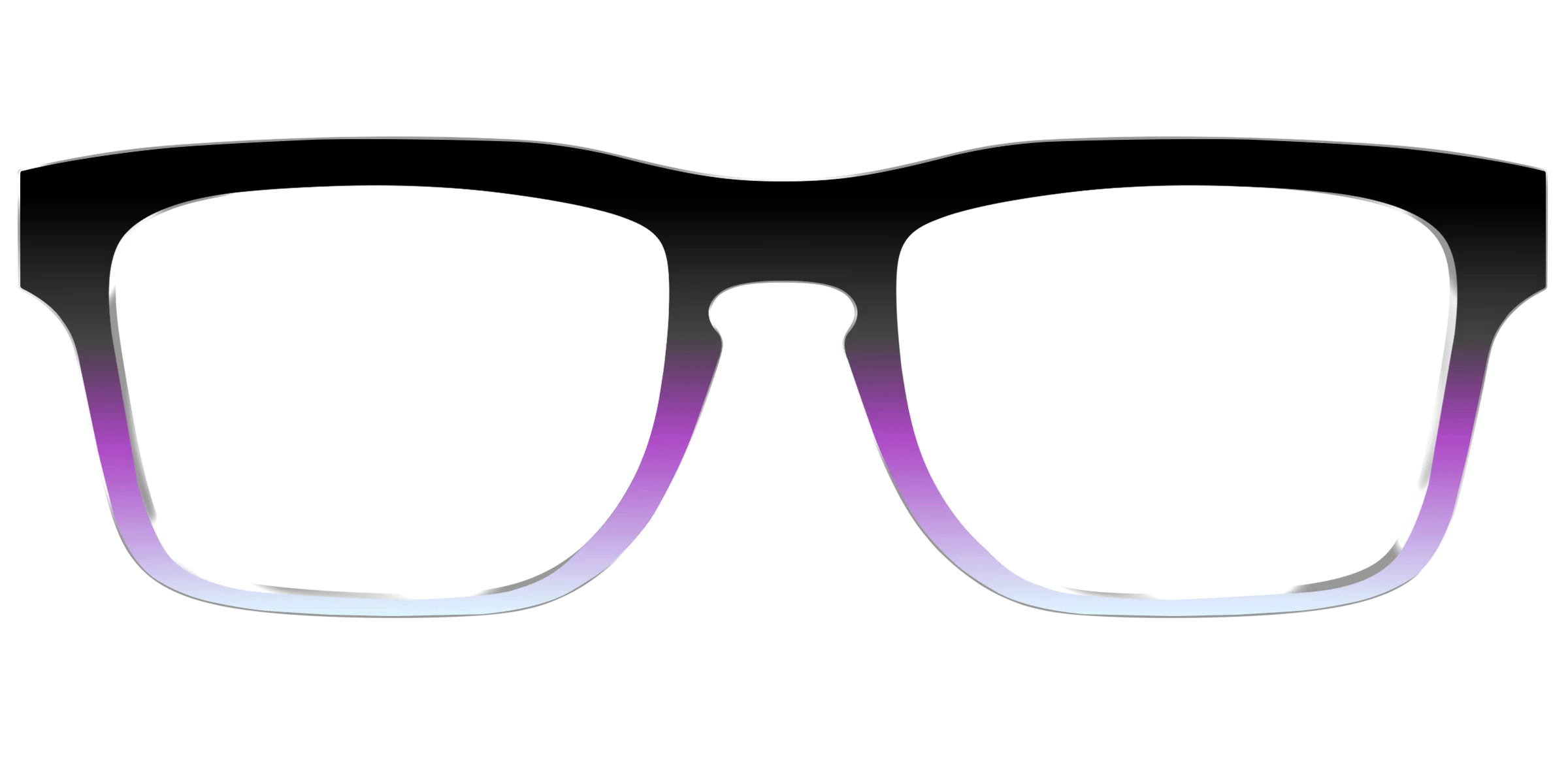 The Black to Pale Periwinkle Gradient - Image 35