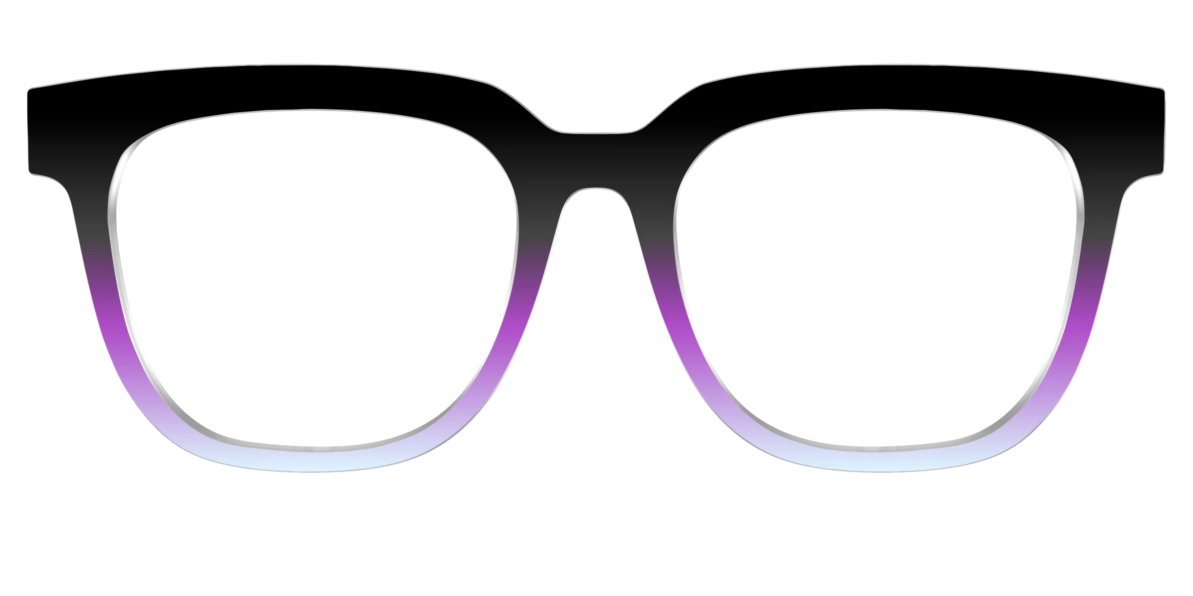 The Black to Pale Periwinkle Gradient - Image 37