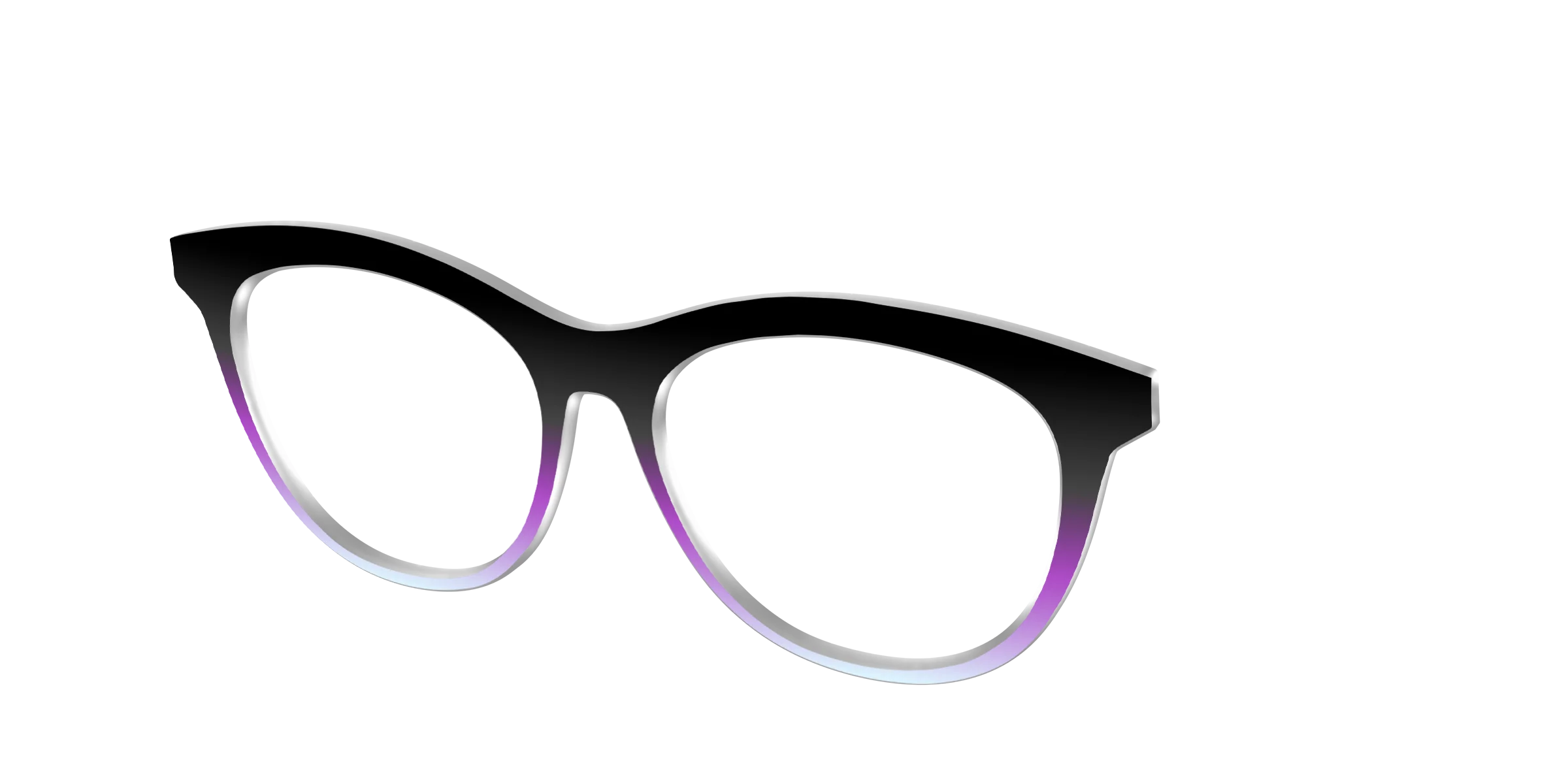 The Black to Pale Periwinkle Gradient - Image 42