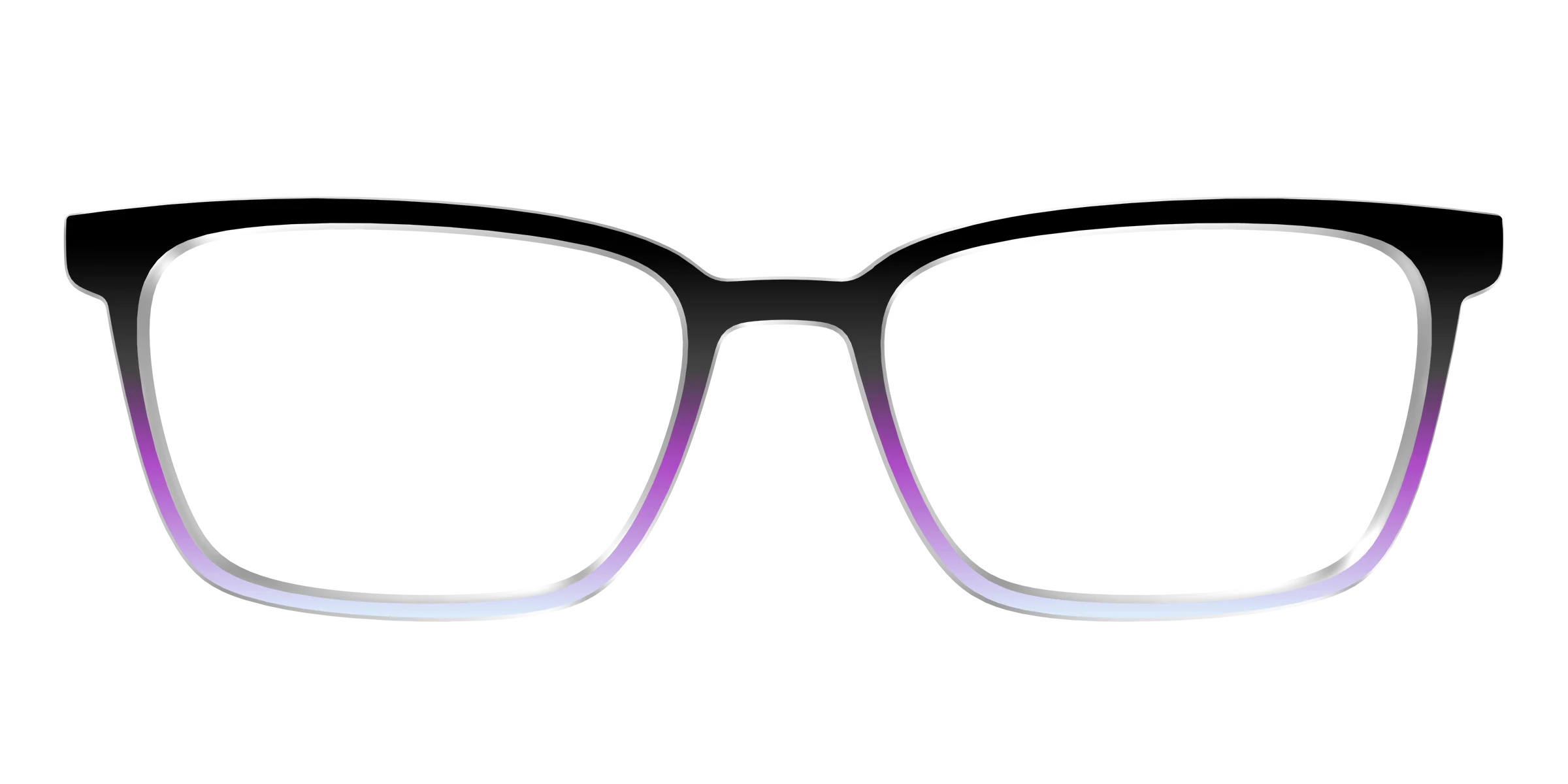 The Black to Pale Periwinkle Gradient - Image 45