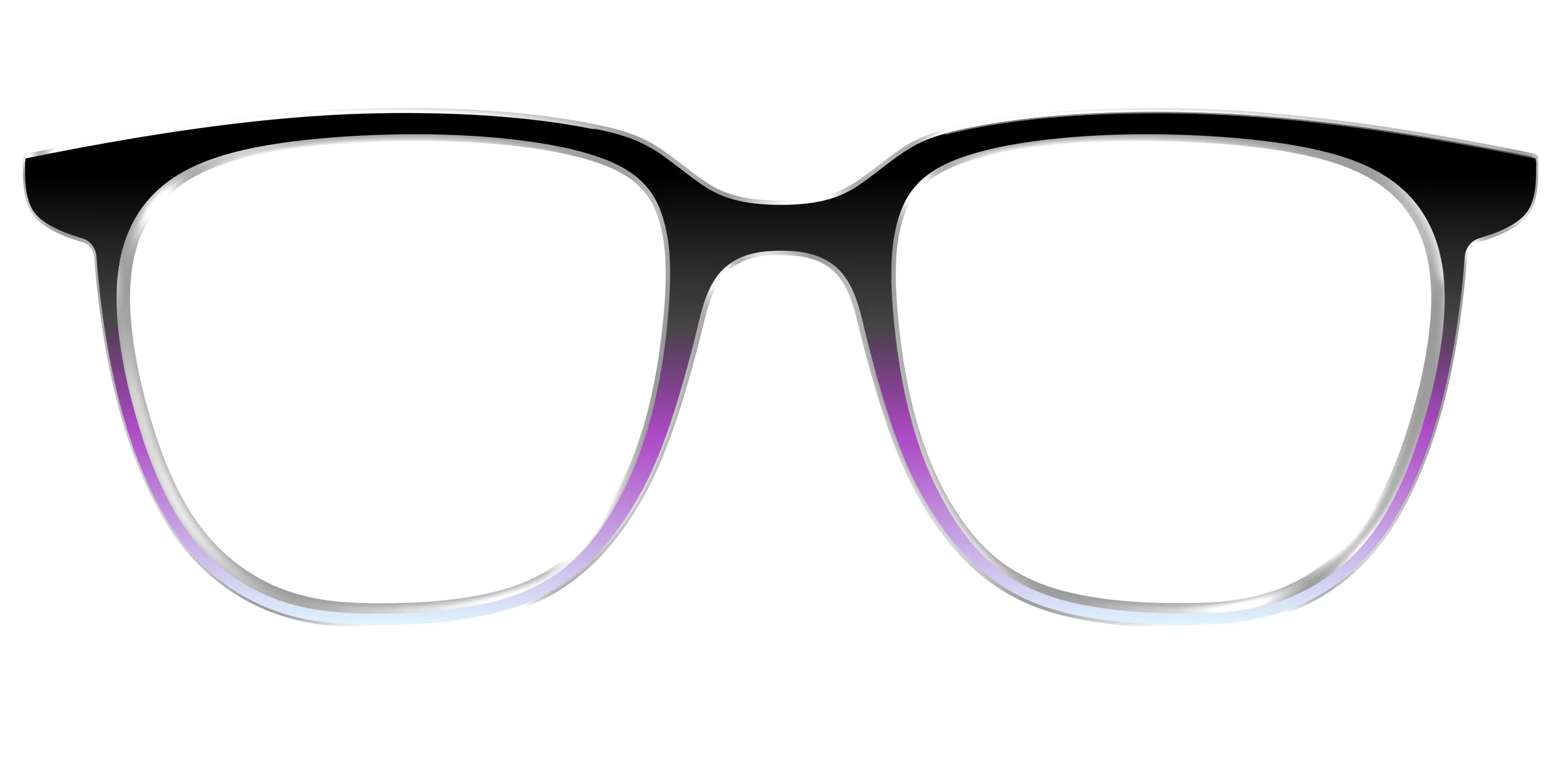 The Black to Pale Periwinkle Gradient - Image 47
