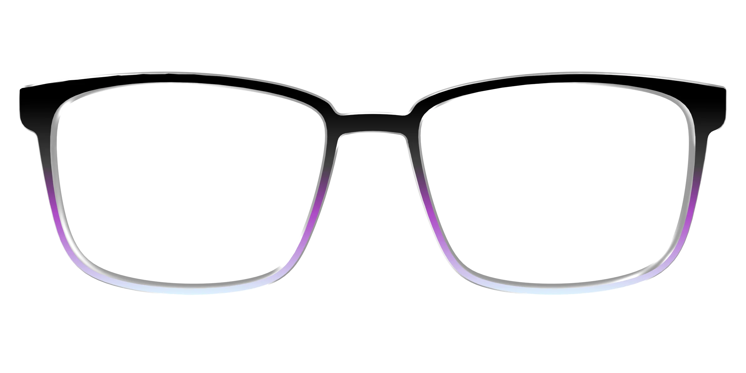 The Black to Pale Periwinkle Gradient - Image 49