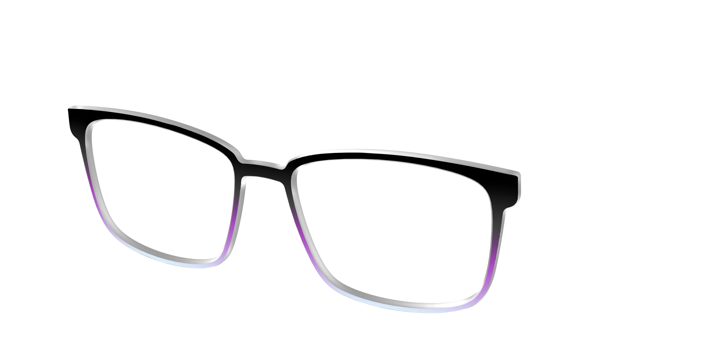 The Black to Pale Periwinkle Gradient - Image 50