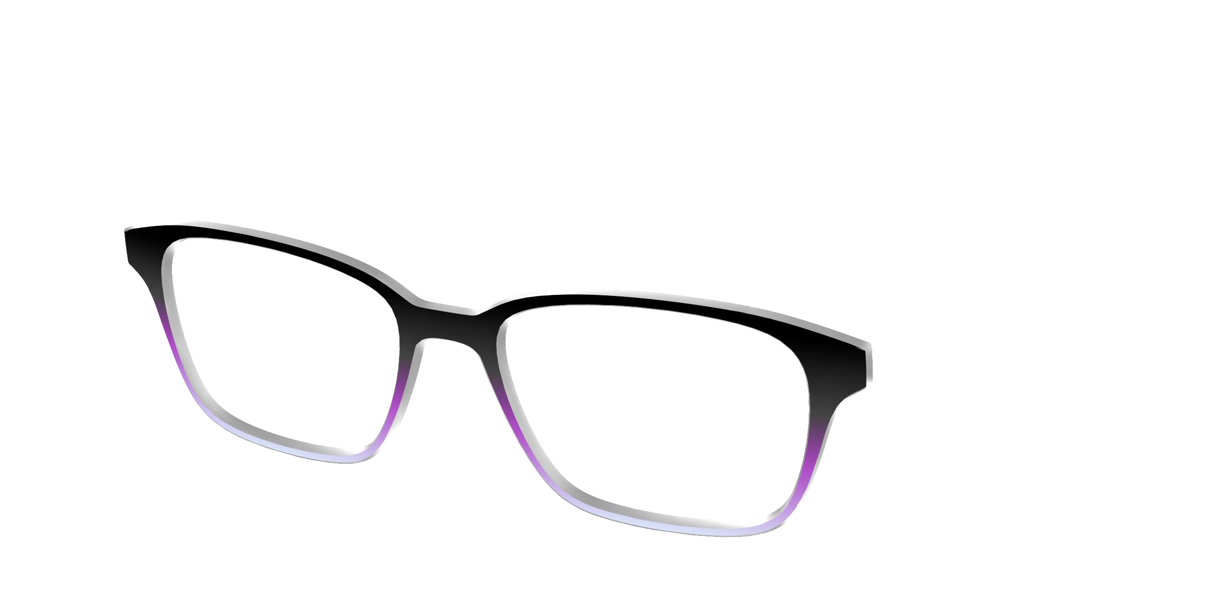 The Black to Pale Periwinkle Gradient - Image 56