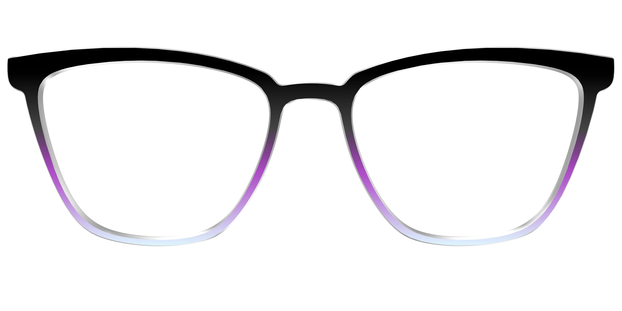 The Black to Pale Periwinkle Gradient - Image 57
