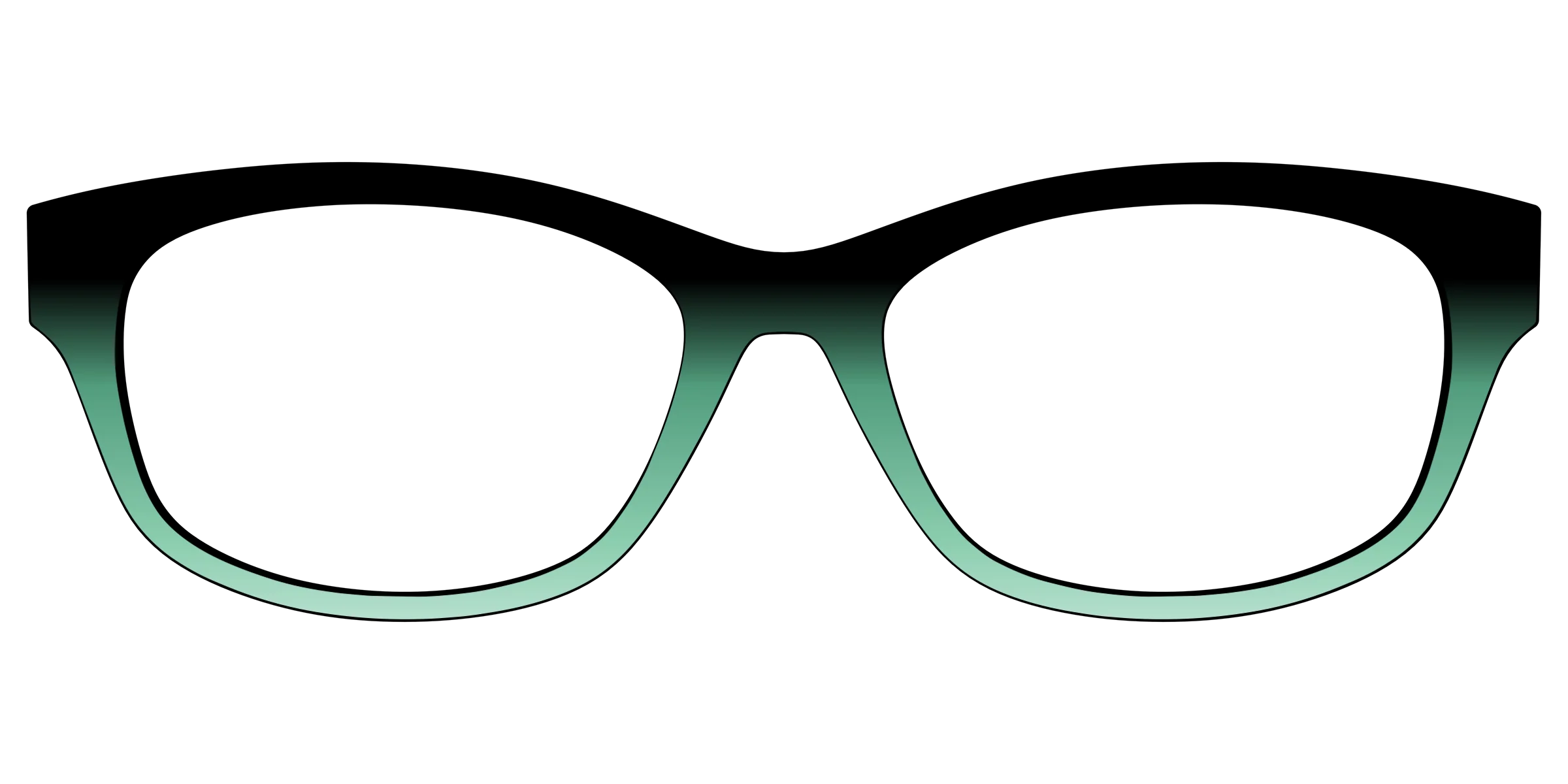 The Black to Spearmint Gradient - Image 39