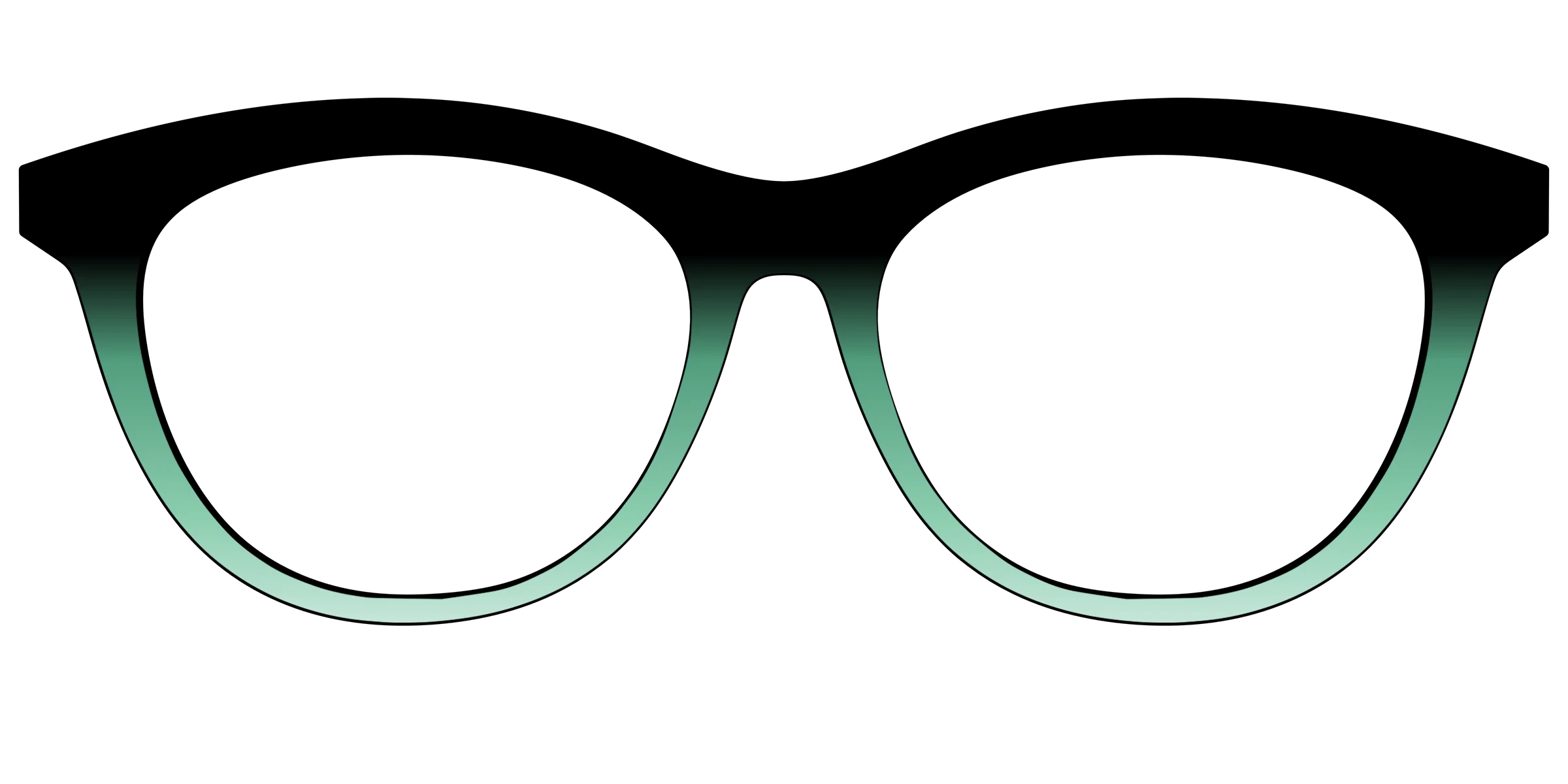 The Black to Spearmint Gradient - Image 41