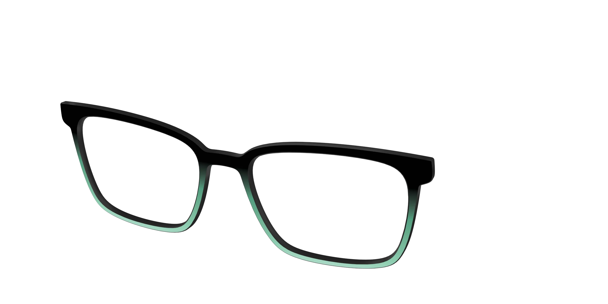 The Black to Spearmint Gradient - Image 46