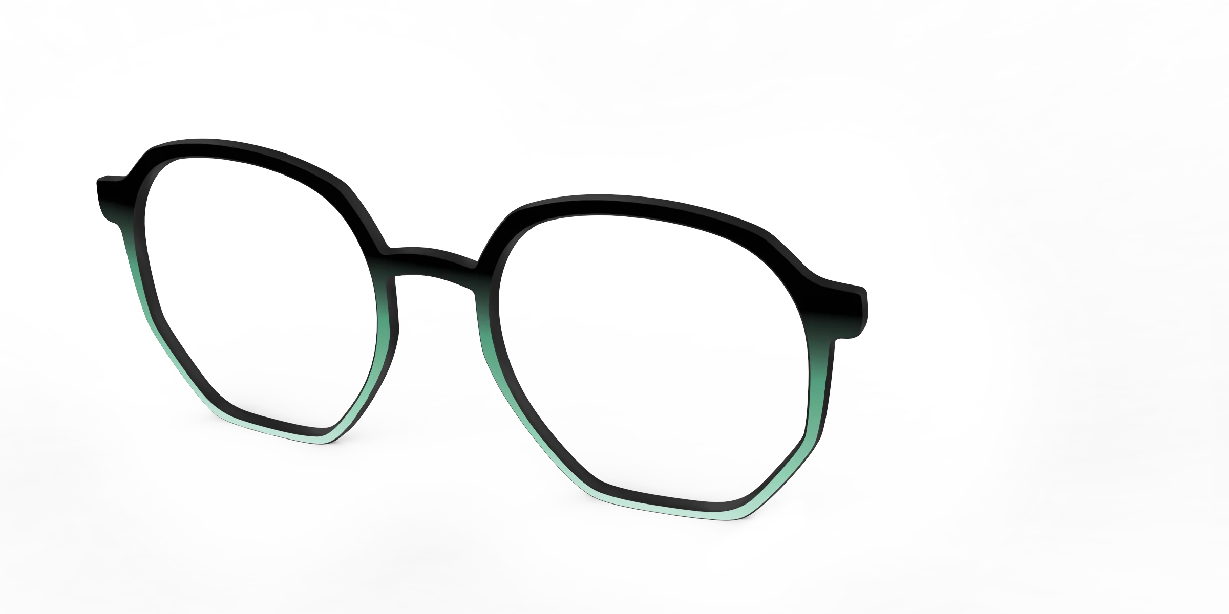 The Black to Spearmint Gradient - Image 60