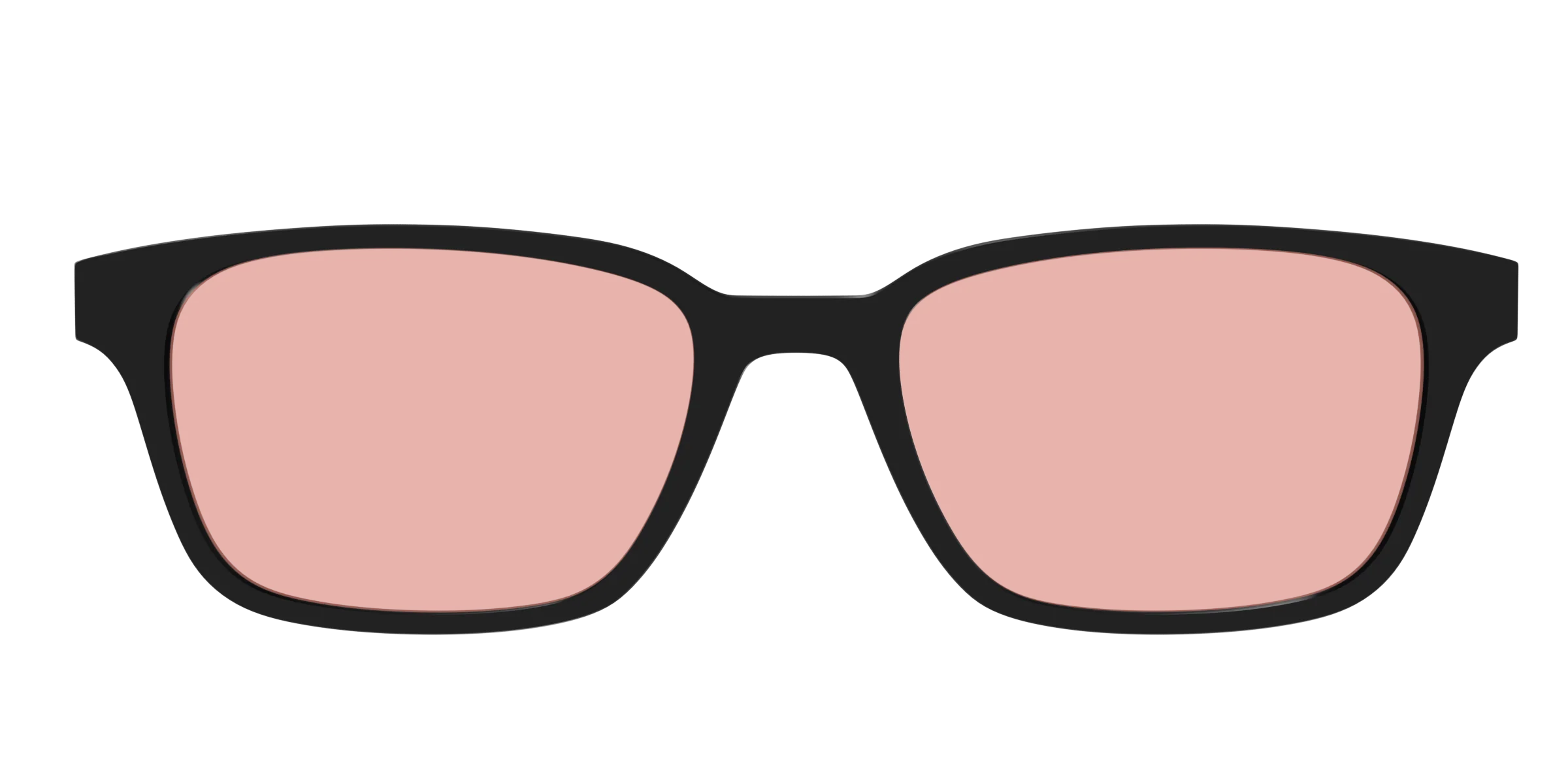 The Black With Coral Pink Lens - Image 21