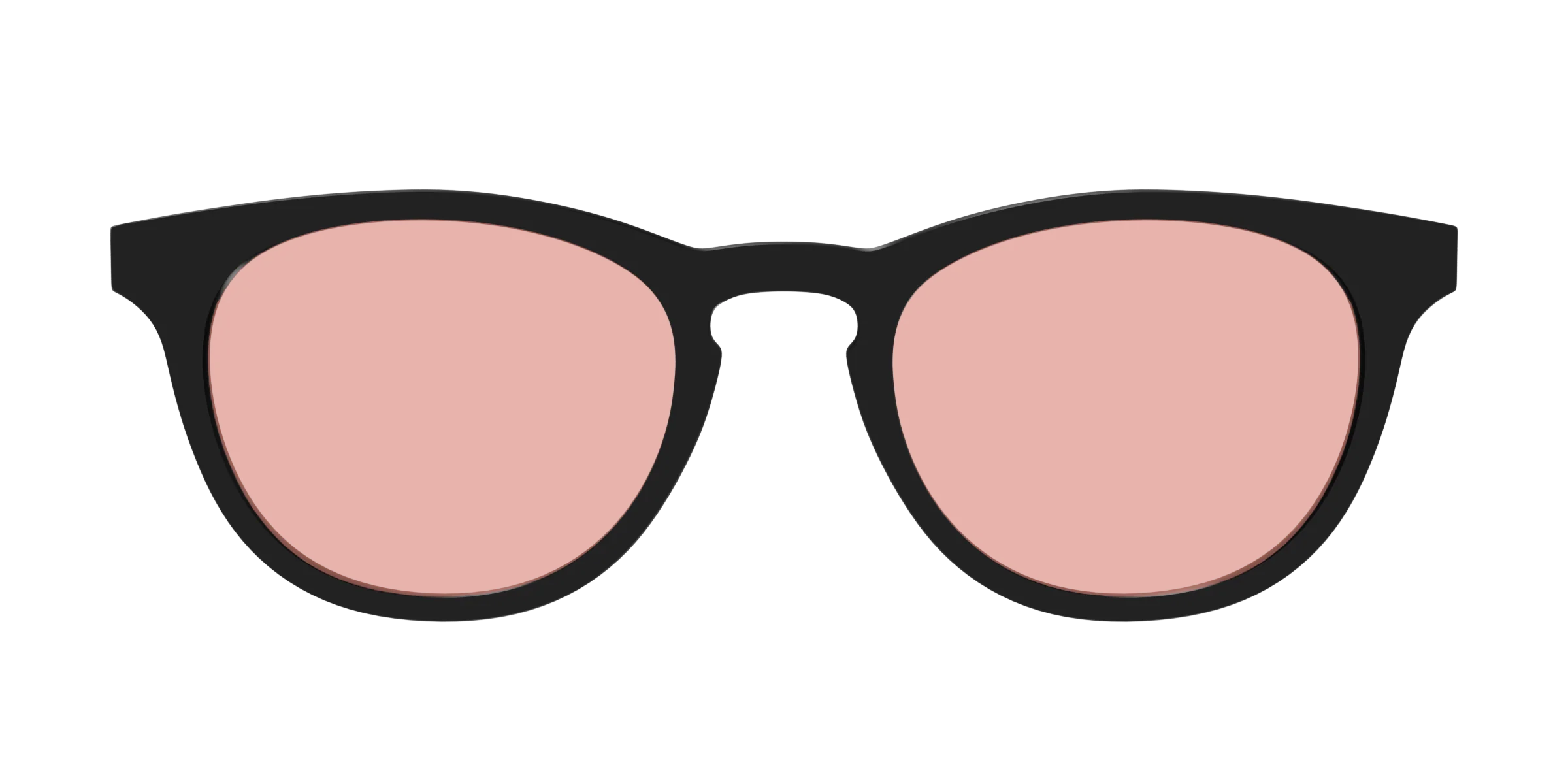 The Black With Coral Pink Lens - Image 3