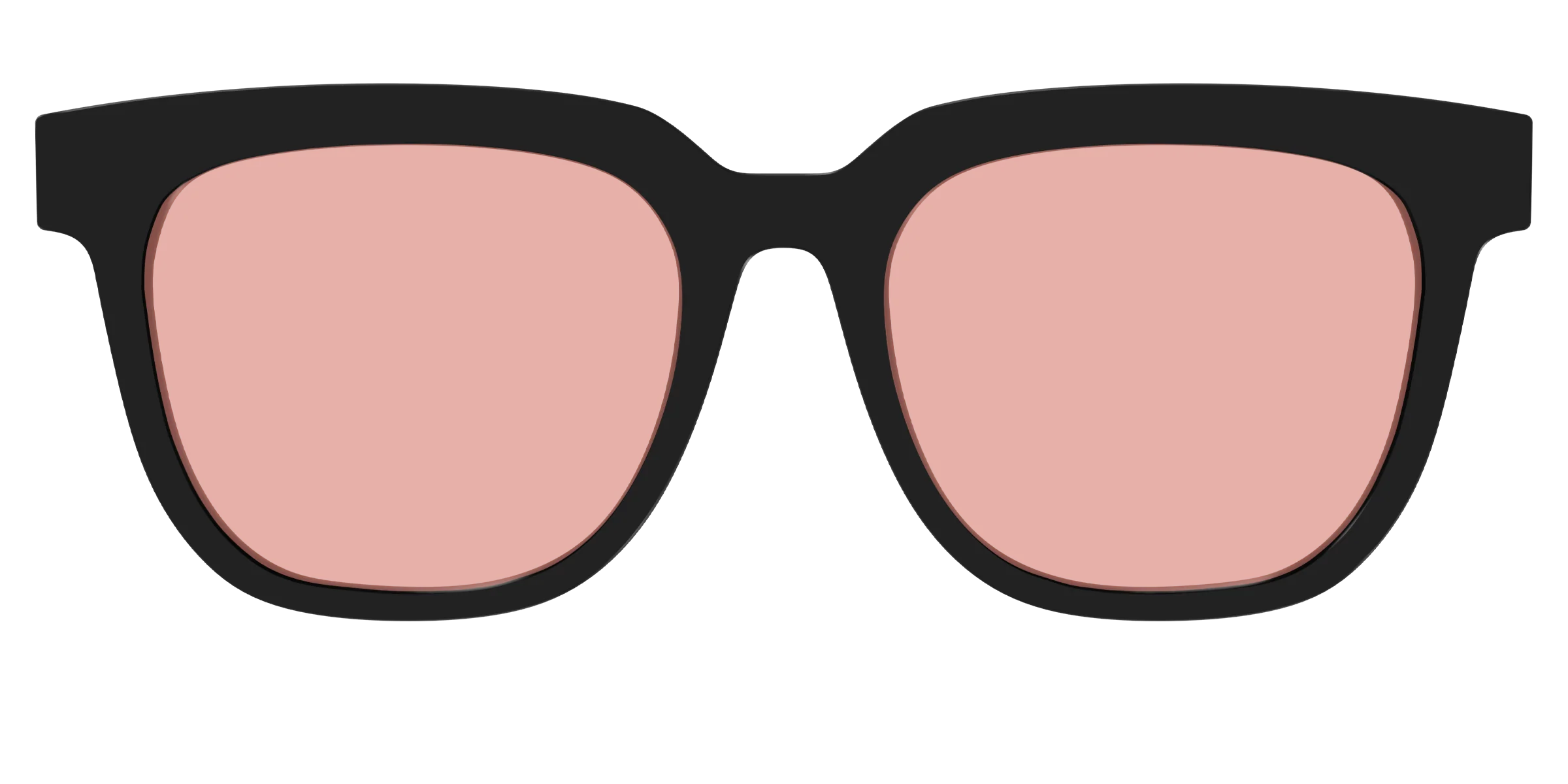 The Black With Coral Pink Lens - Image 37