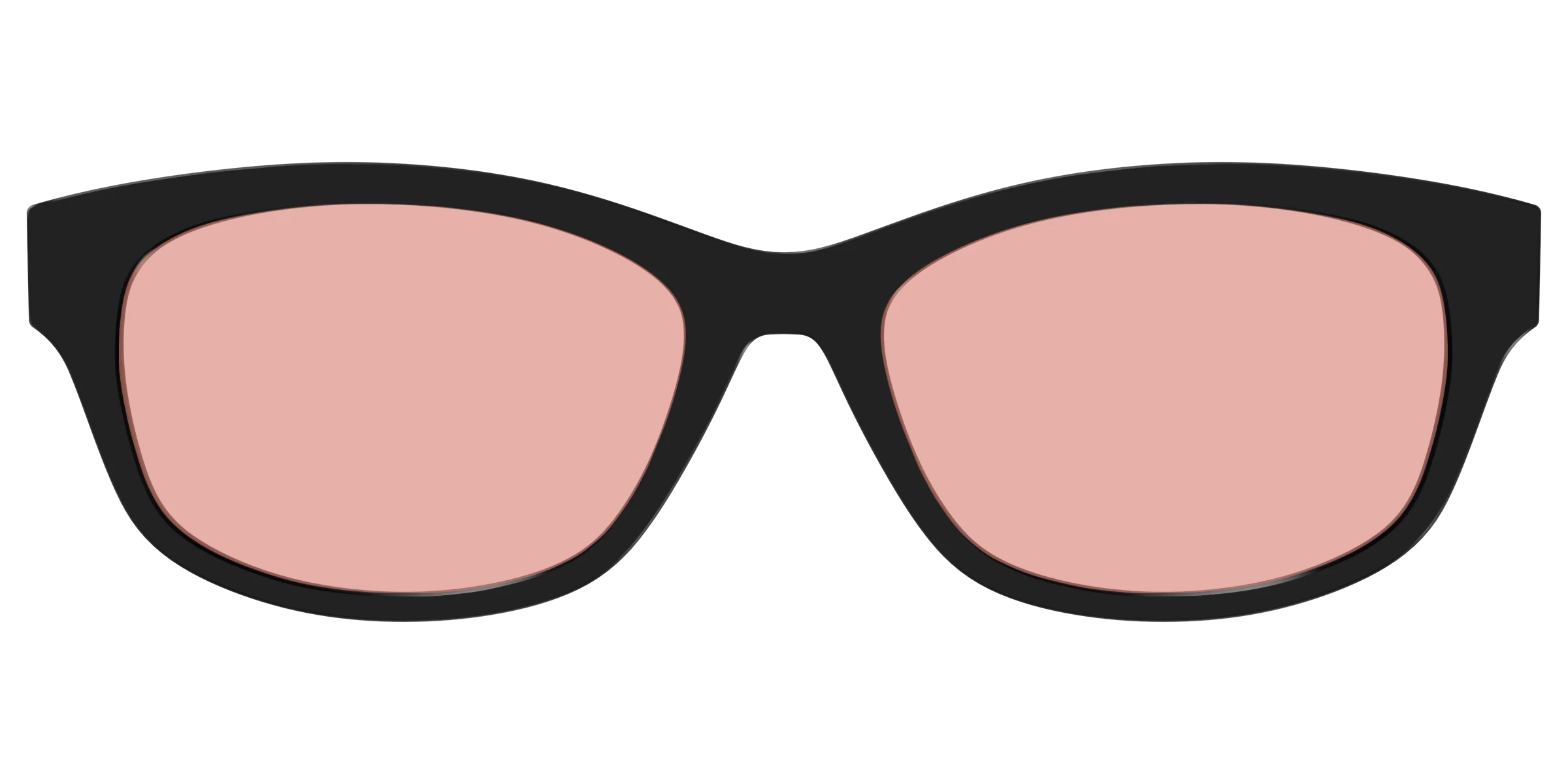 The Black With Coral Pink Lens - Image 39