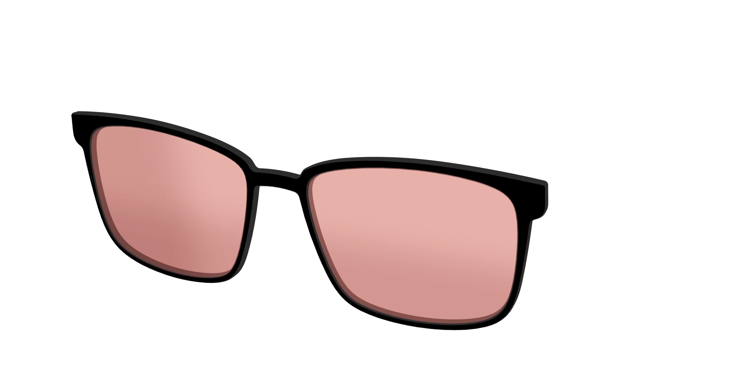 The Black With Coral Pink Lens - Image 50