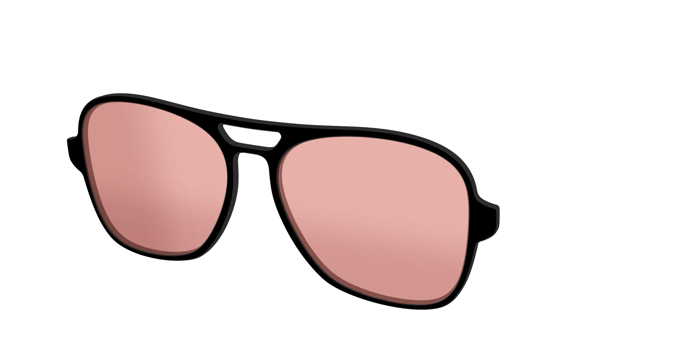 The Black With Coral Pink Lens - Image 52