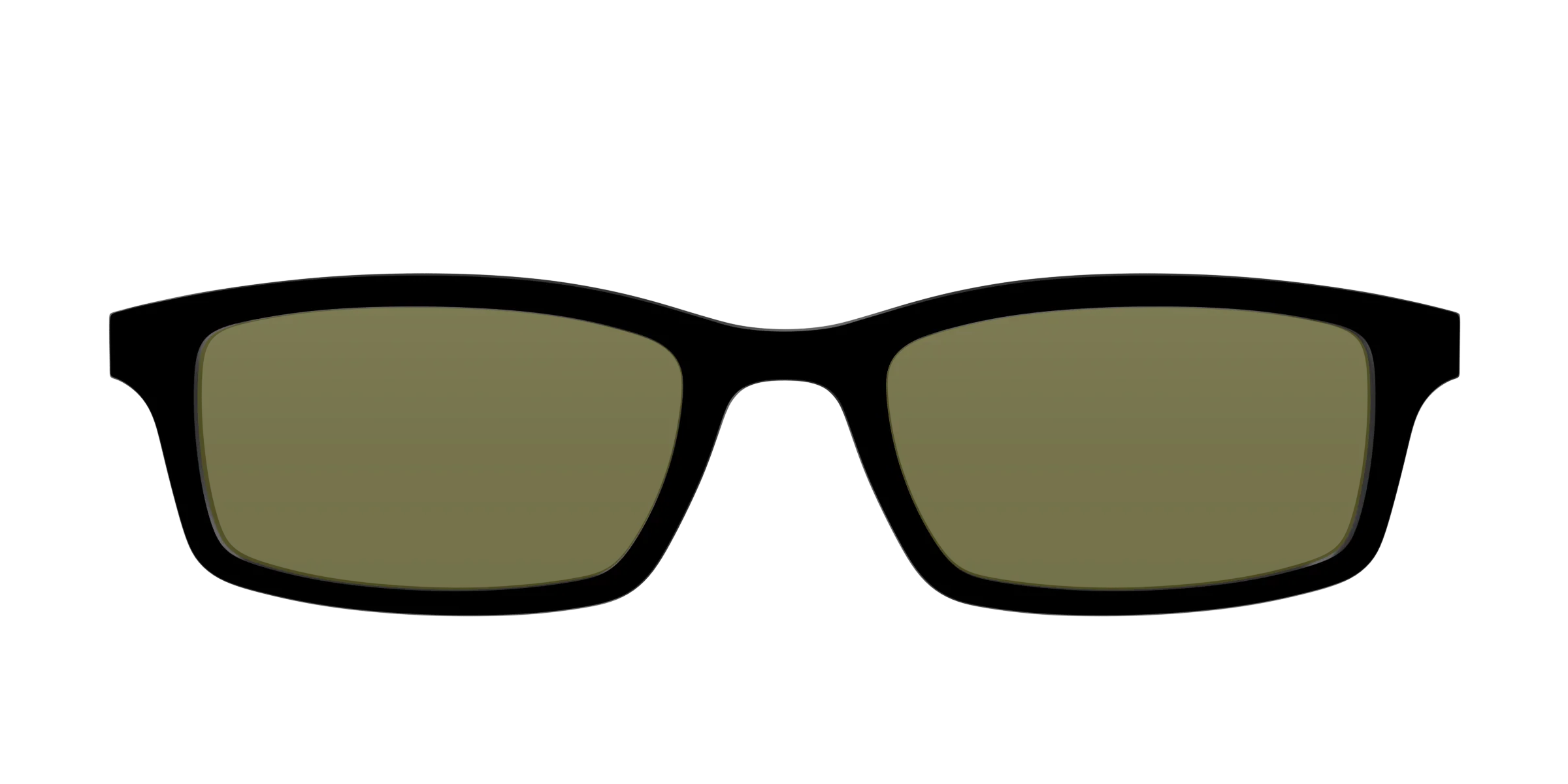 The Black with Green Racquet Sport Lens
