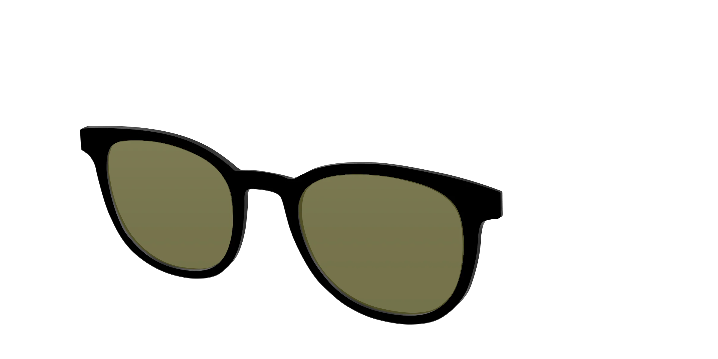 The Black with Green Racquet Sport Lens - Image 16