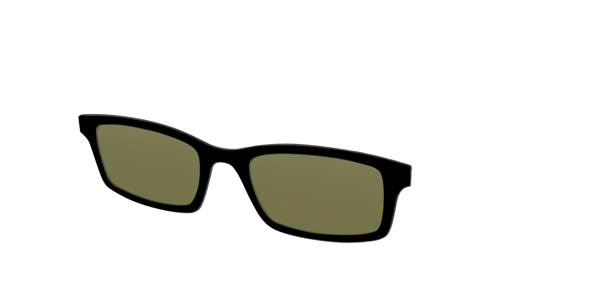 The Black with Green Racquet Sport Lens - Image 2