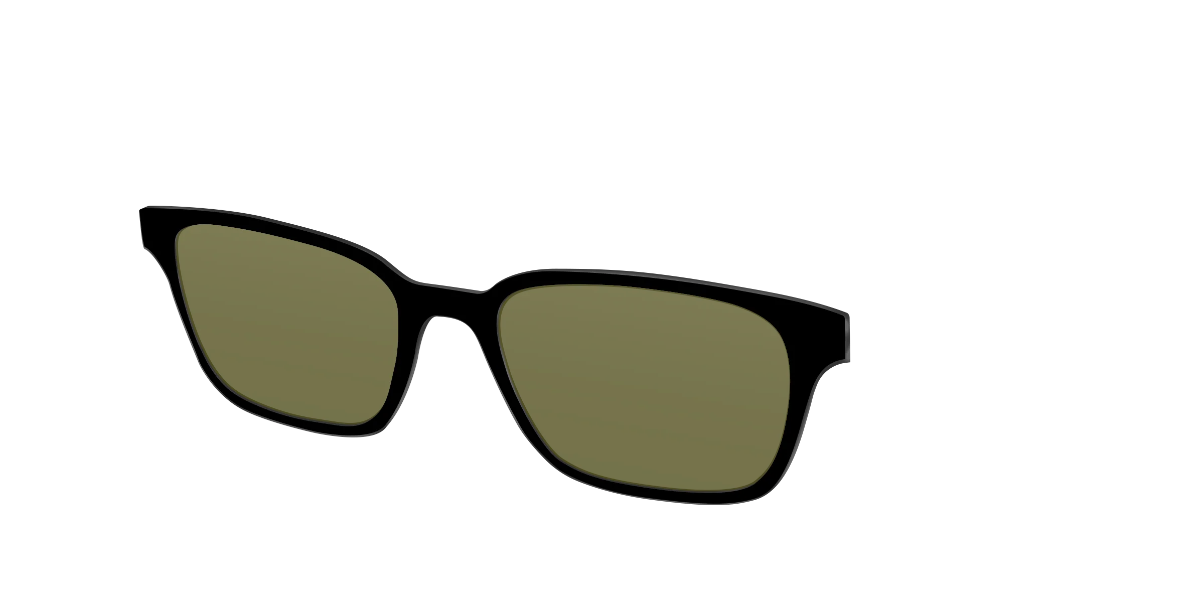 The Black with Green Racquet Sport Lens - Image 22