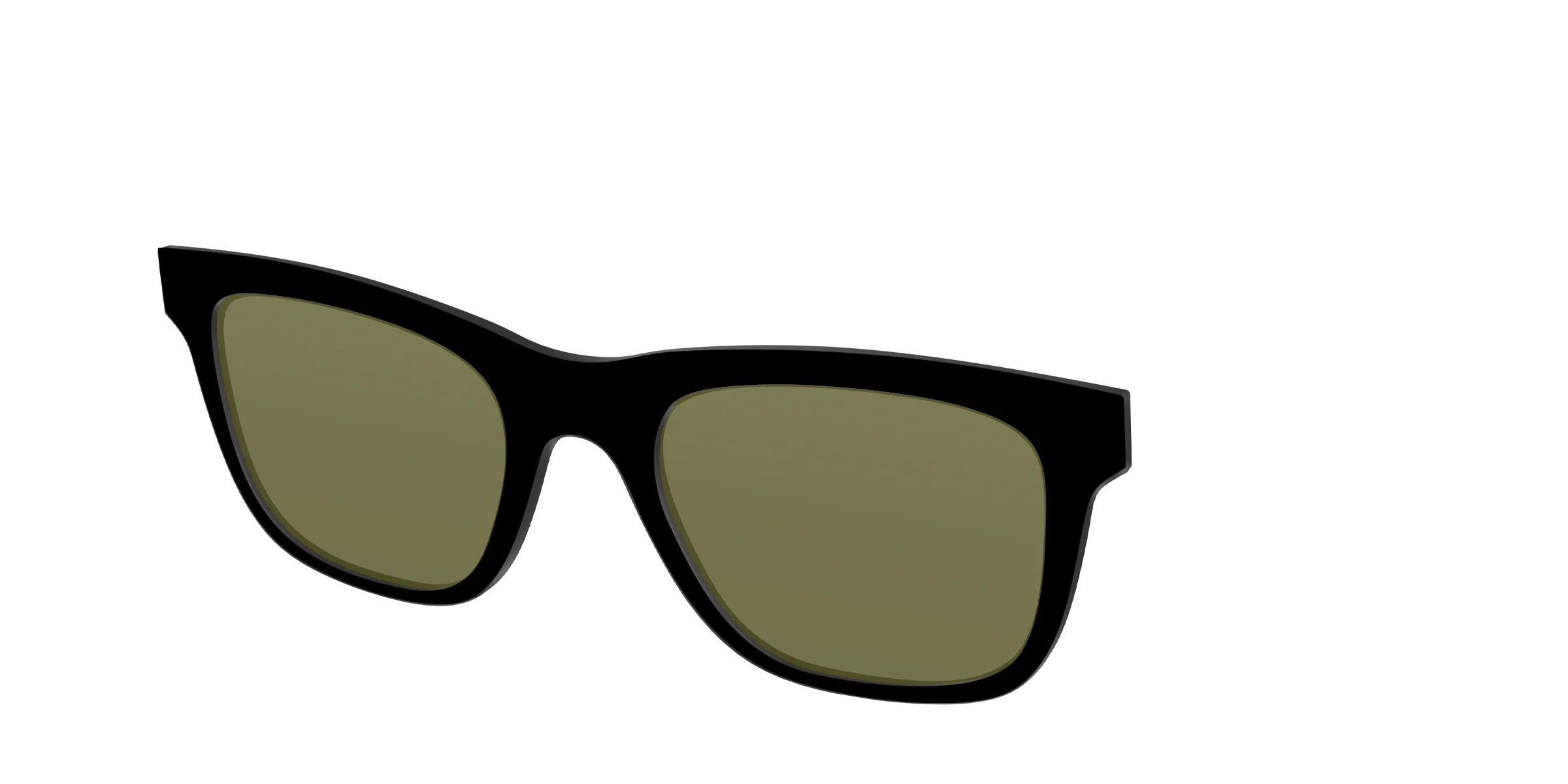 The Black with Green Racquet Sport Lens - Image 28