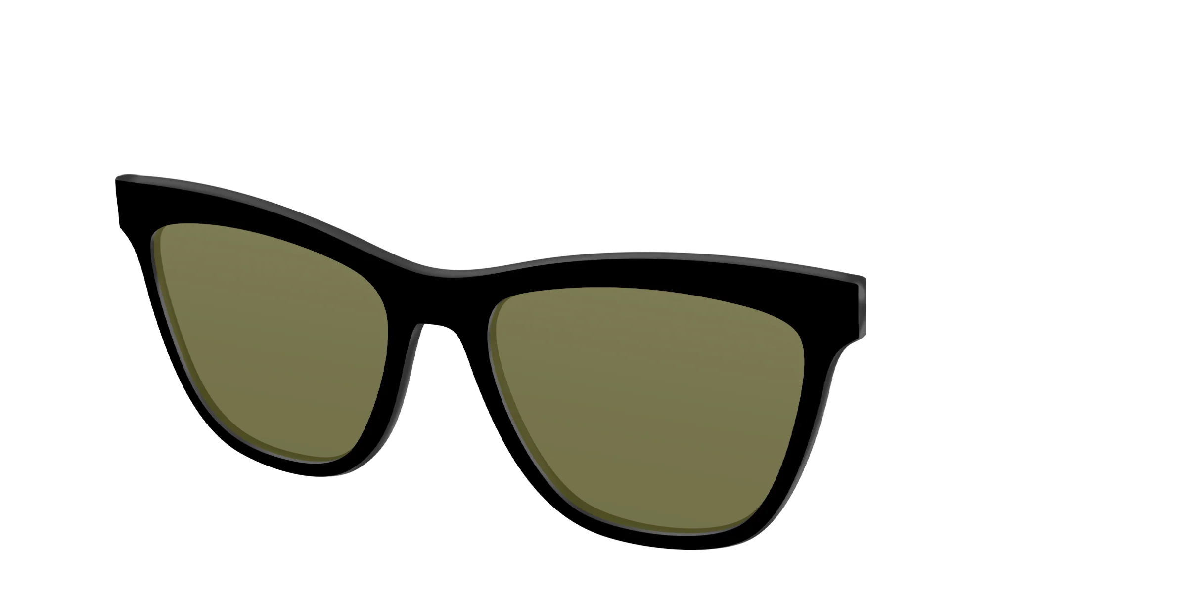 The Black with Green Racquet Sport Lens - Image 30