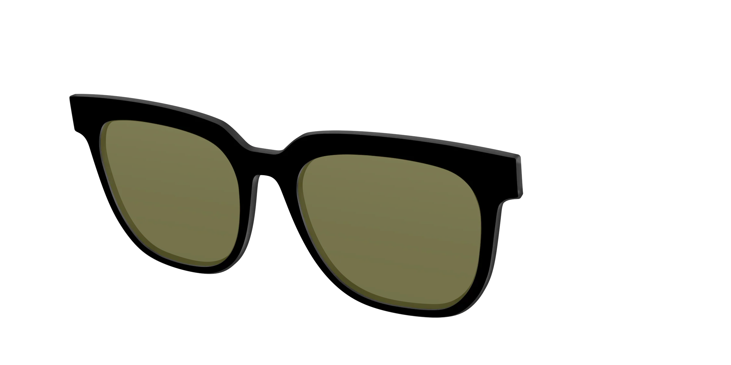 The Black with Green Racquet Sport Lens - Image 38
