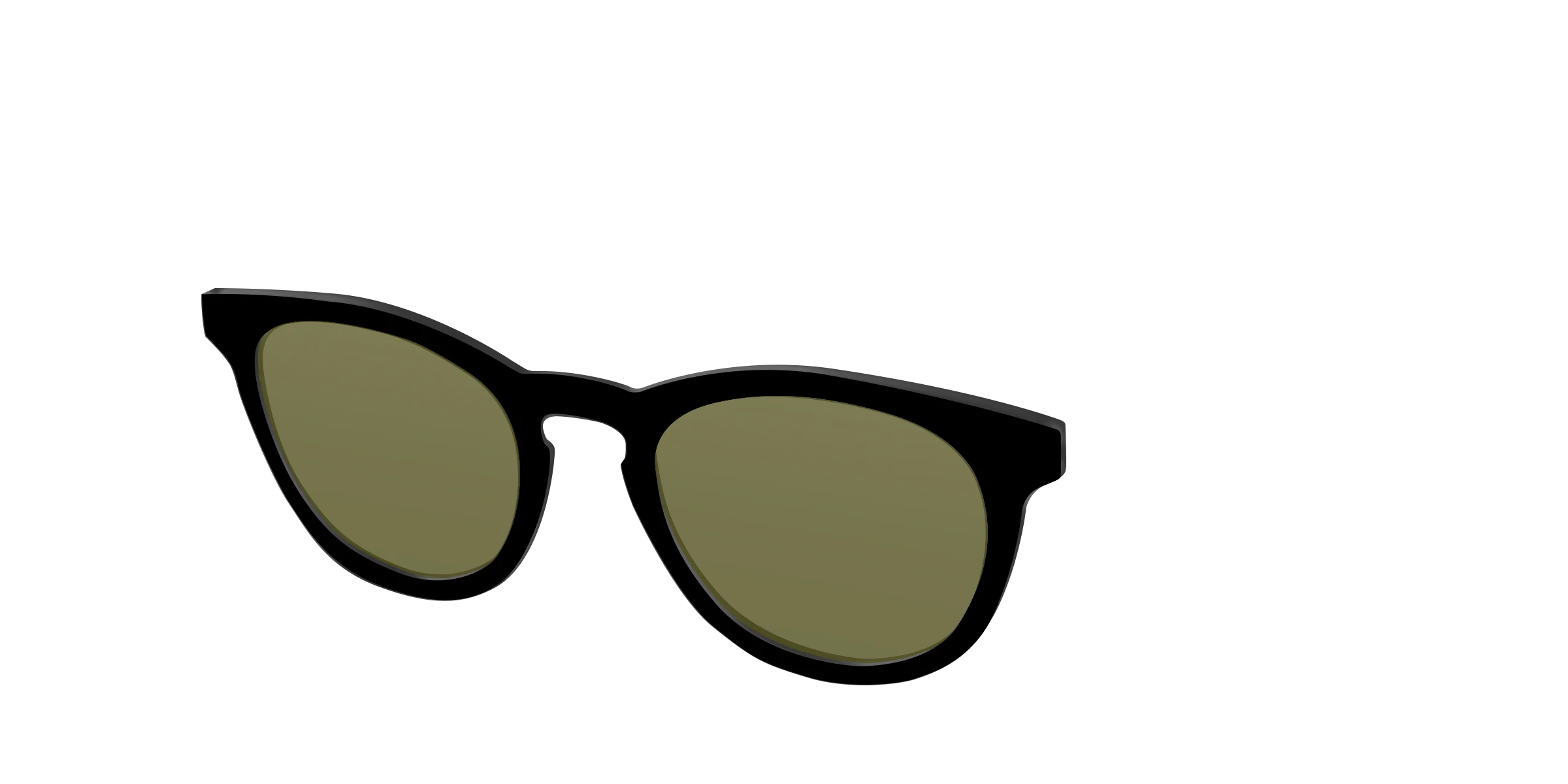 The Black with Green Racquet Sport Lens - Image 4