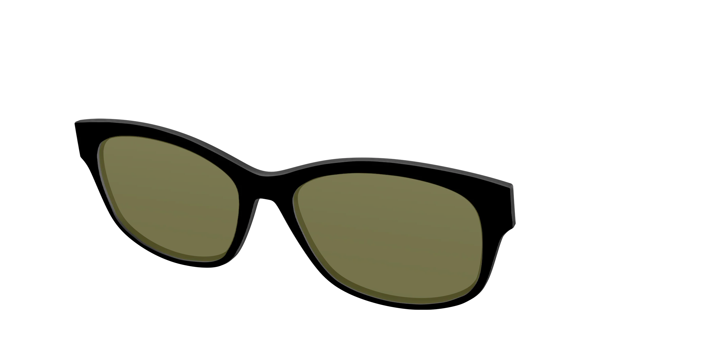 The Black with Green Racquet Sport Lens - Image 40
