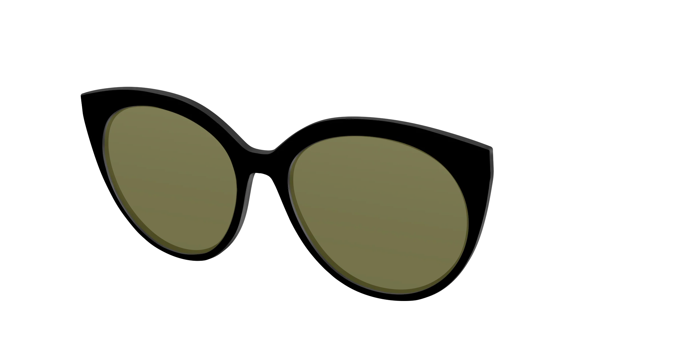 The Black with Green Racquet Sport Lens - Image 44
