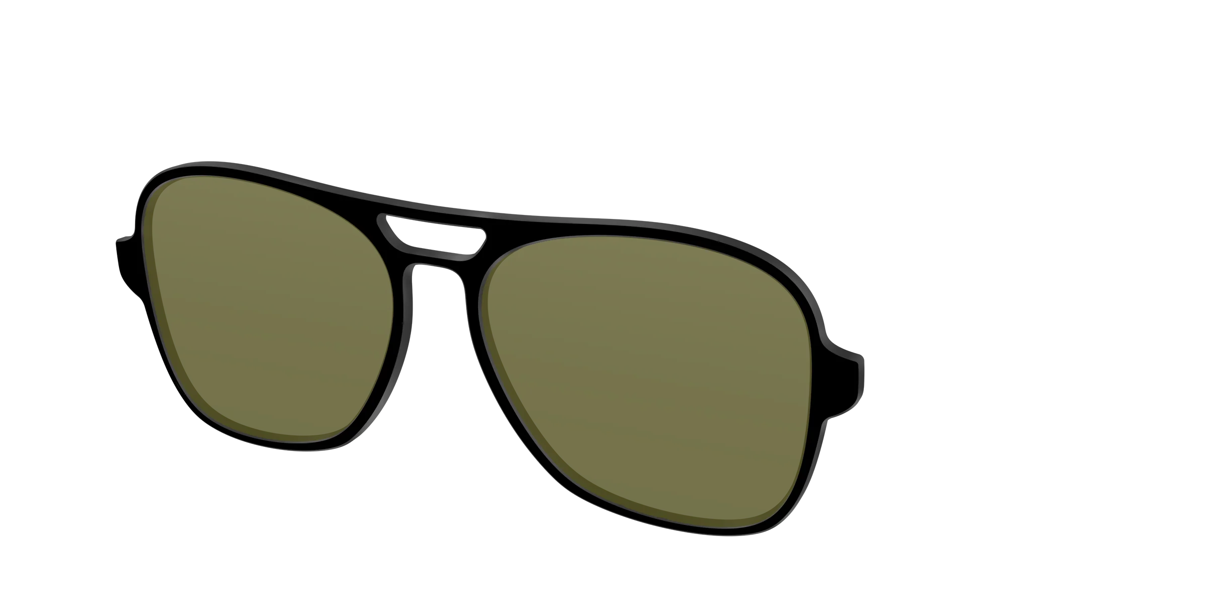 The Black with Green Racquet Sport Lens - Image 52
