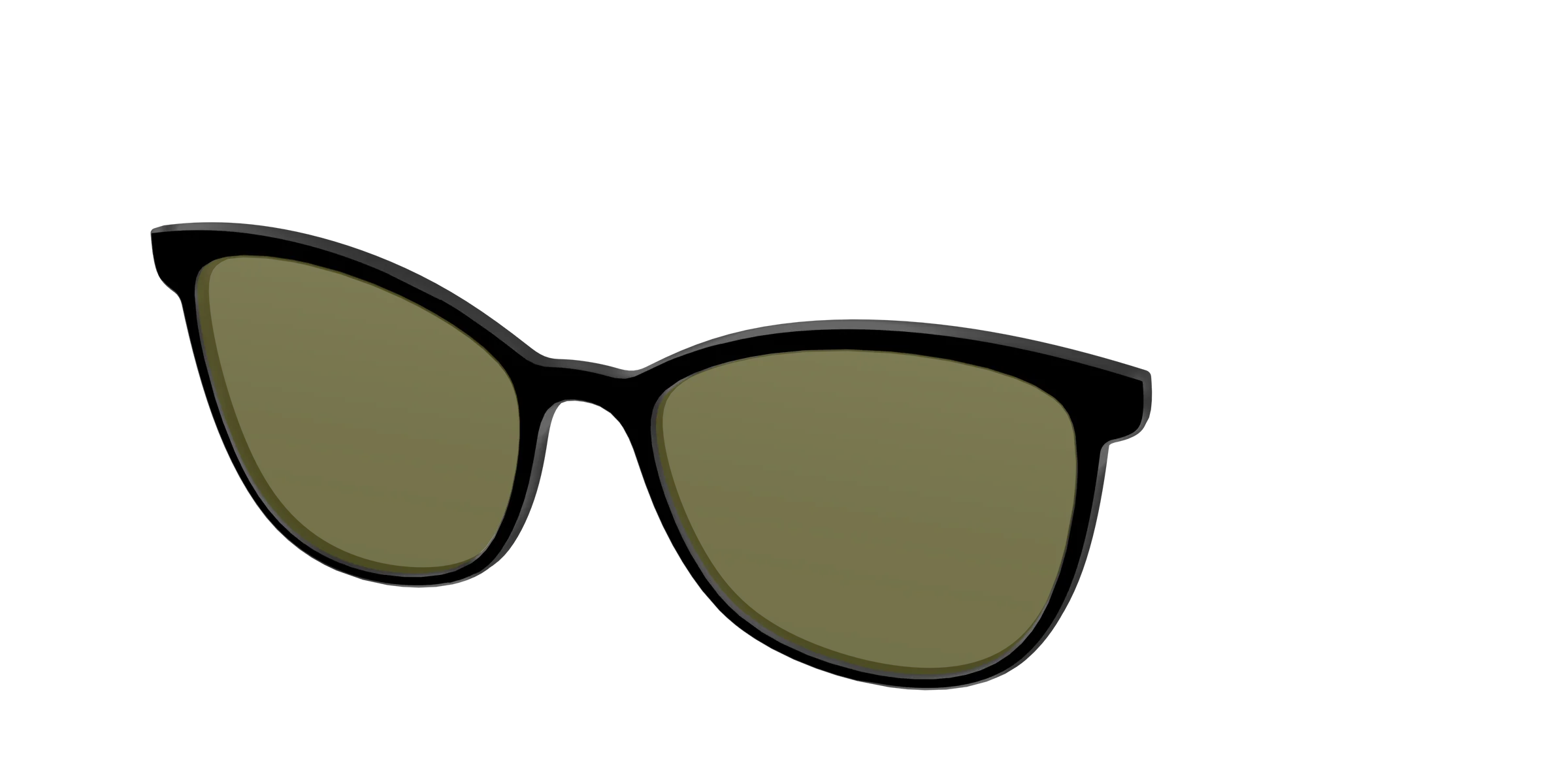 The Black with Green Racquet Sport Lens - Image 54
