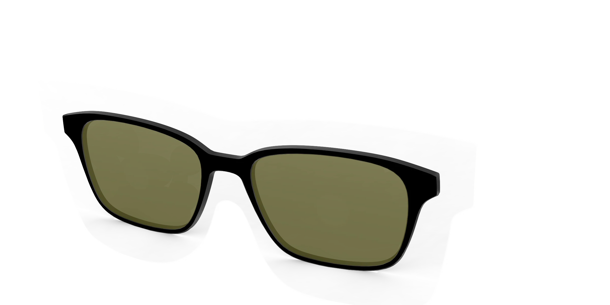 The Black with Green Racquet Sport Lens - Image 56
