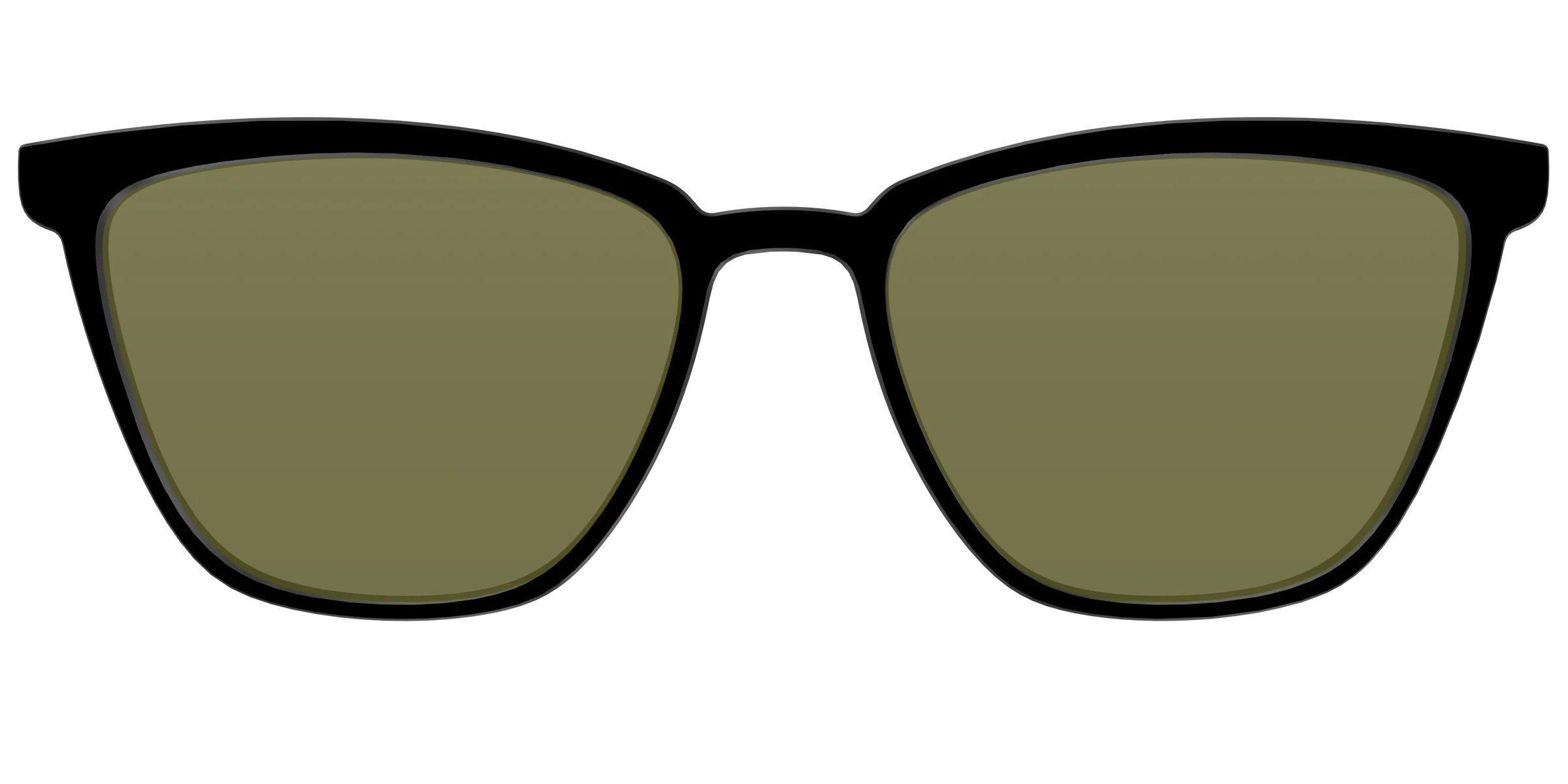 The Black with Green Racquet Sport Lens - Image 57