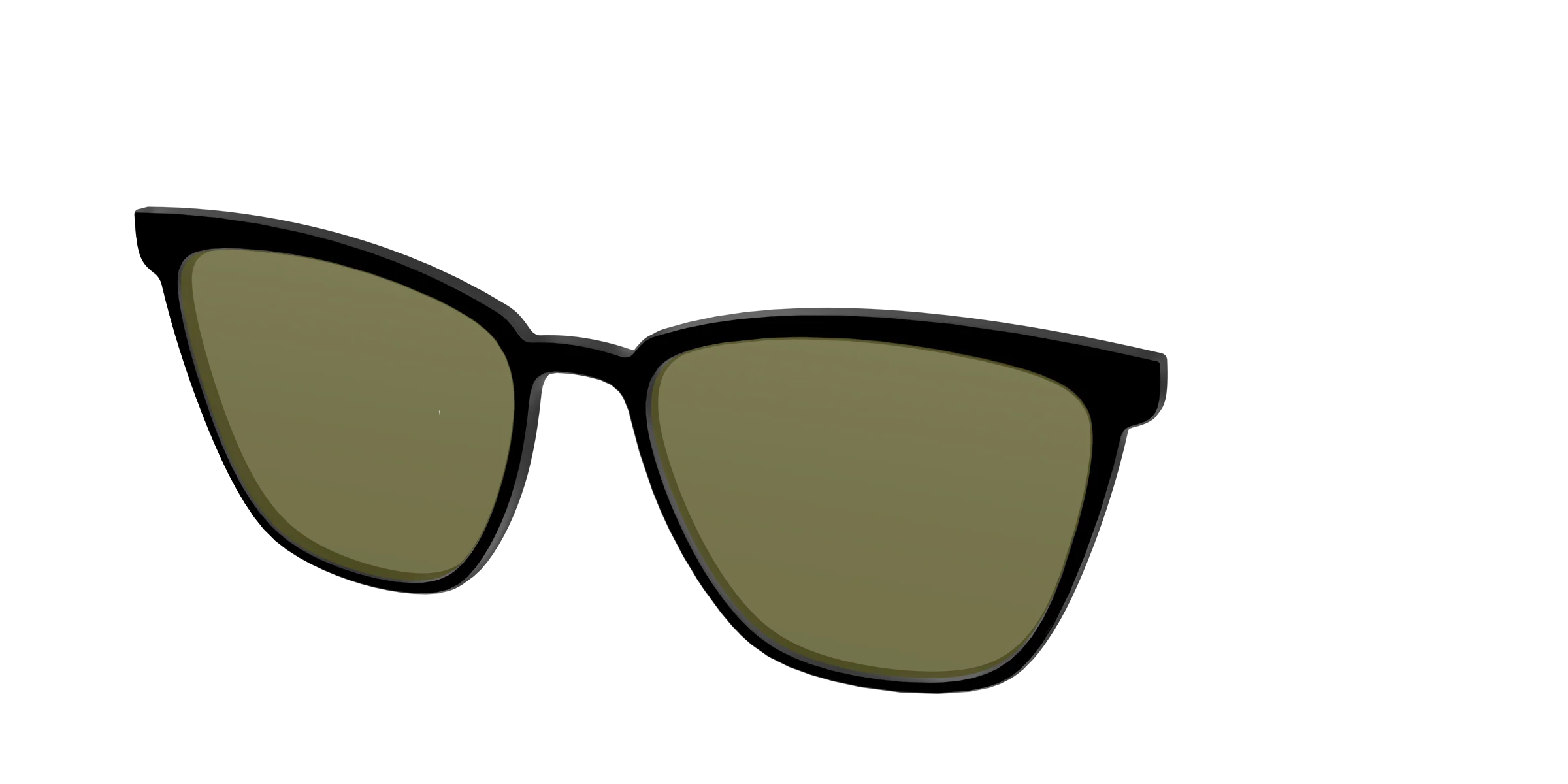The Black with Green Racquet Sport Lens - Image 58
