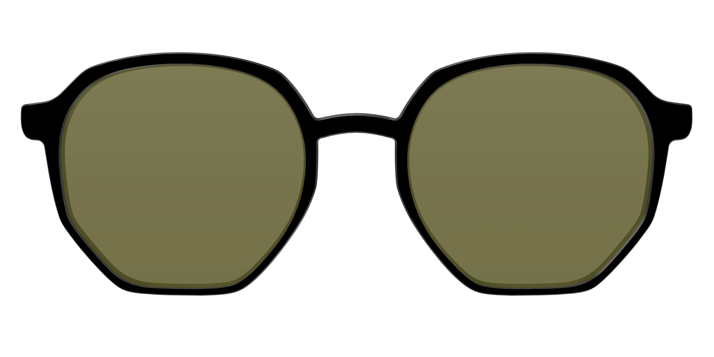 The Black with Green Racquet Sport Lens - Image 59