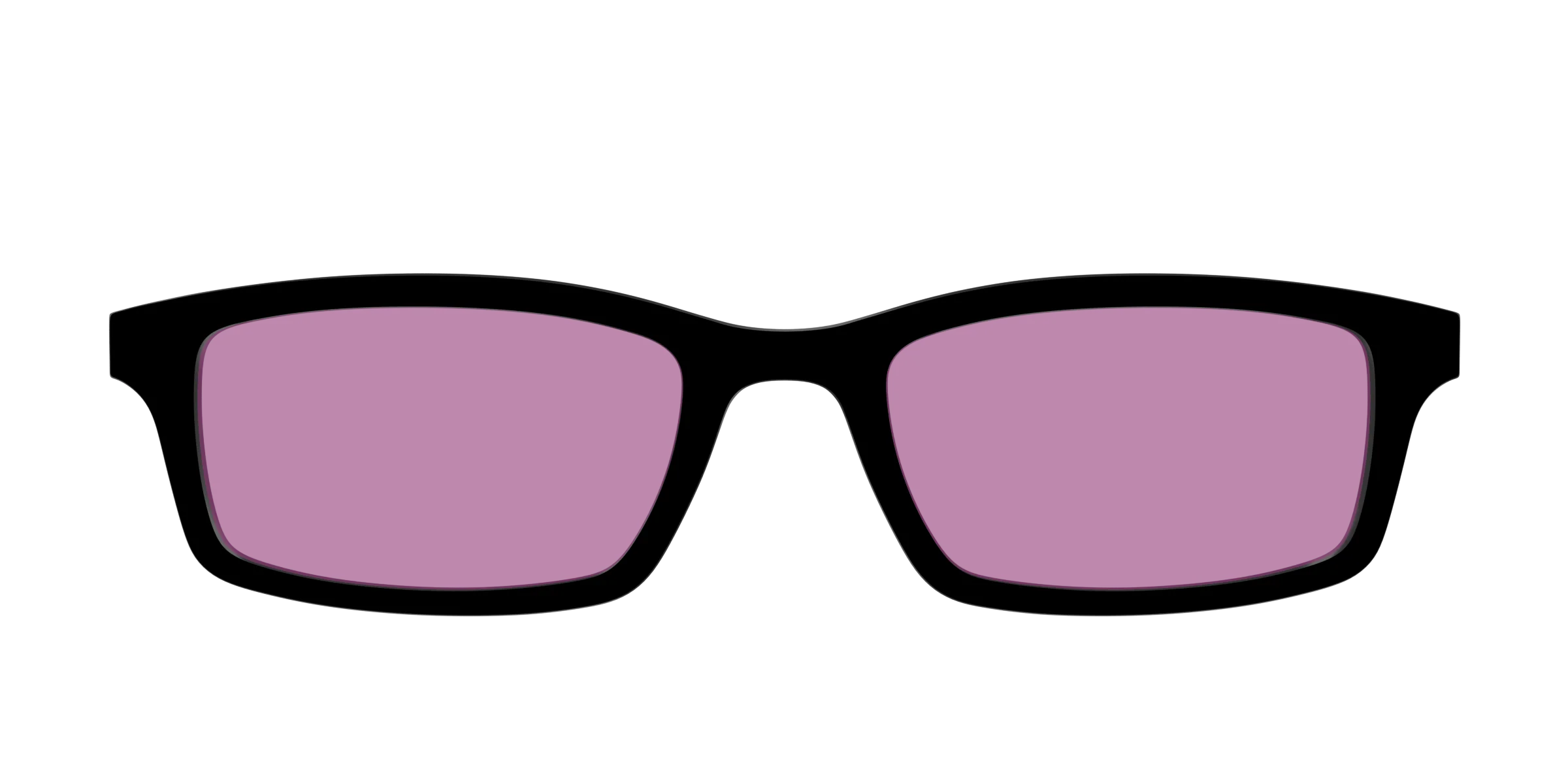 The Black with Pink Racquet Sport Lens