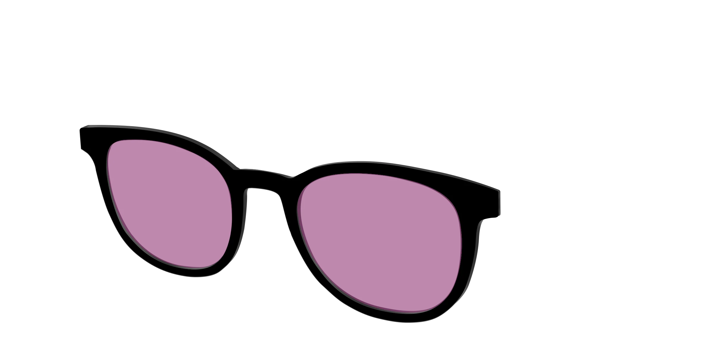 The Black with Pink Racquet Sport Lens - Image 16