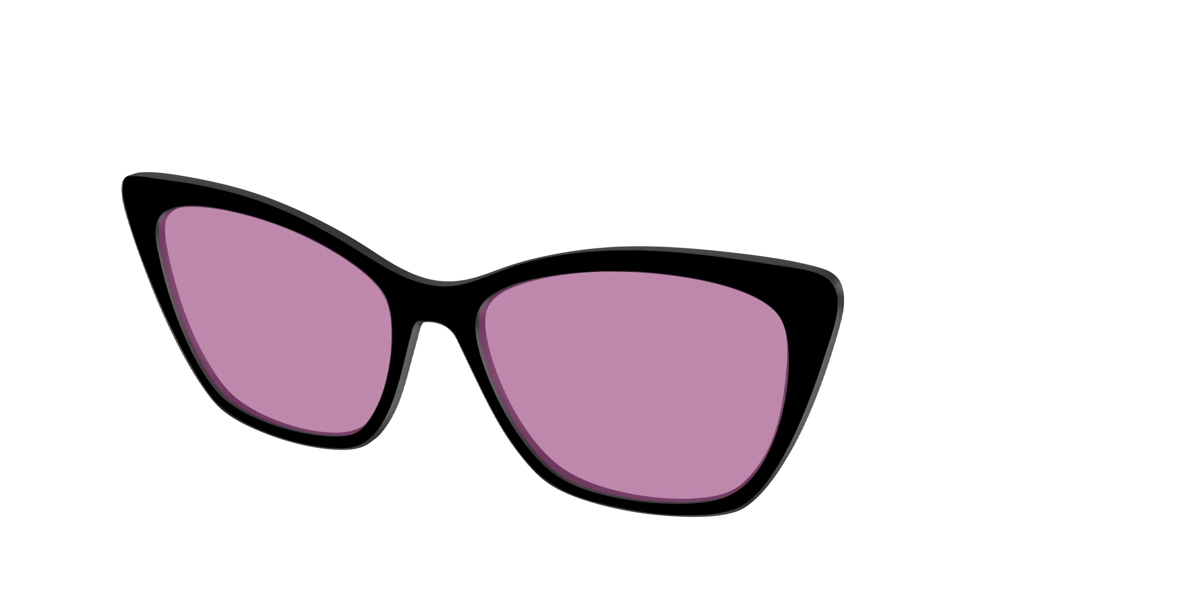The Black with Pink Racquet Sport Lens - Image 26